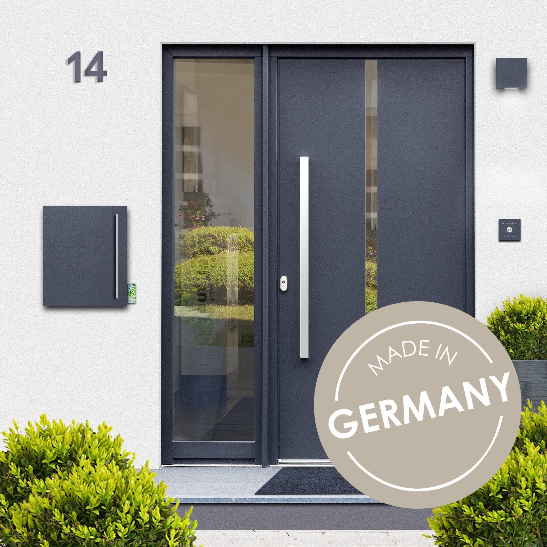 MOCAVI Briefkasten Briefkasten Box 110 anthrazit