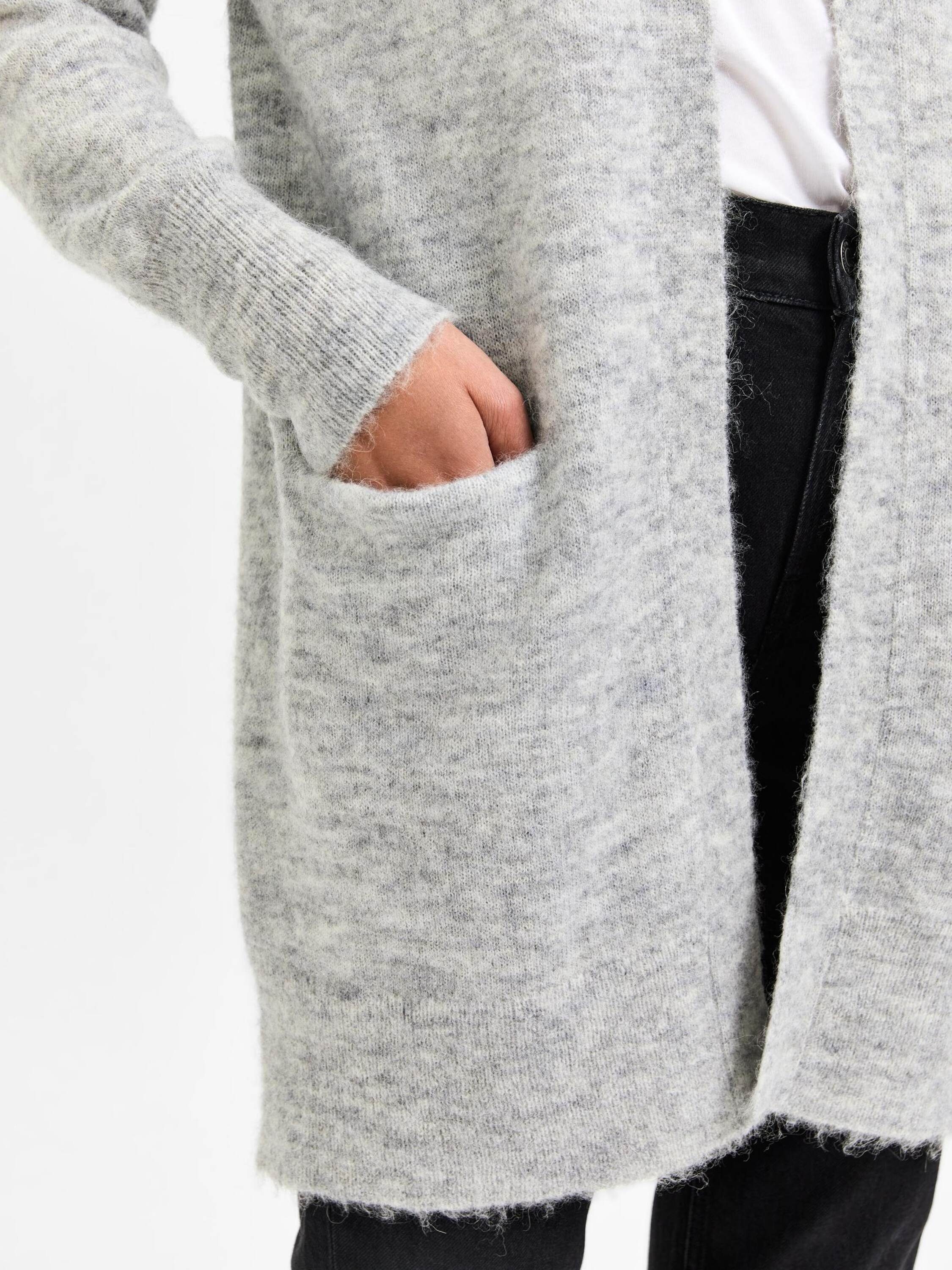 Selected Strickjacke Lulu (1-tlg) Plain/ohne Details