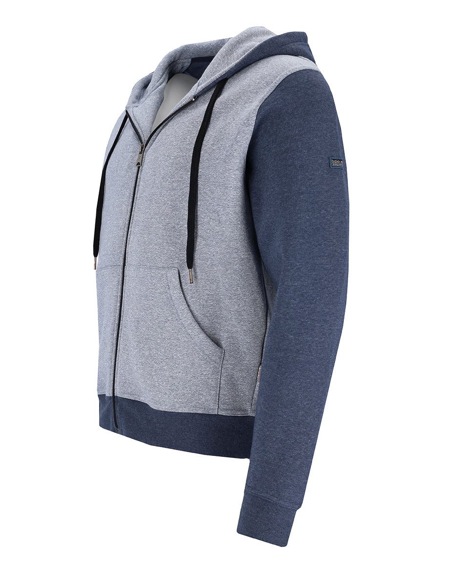 Hajo Sweatshirt Sweathoodie in Jaspé-Garn