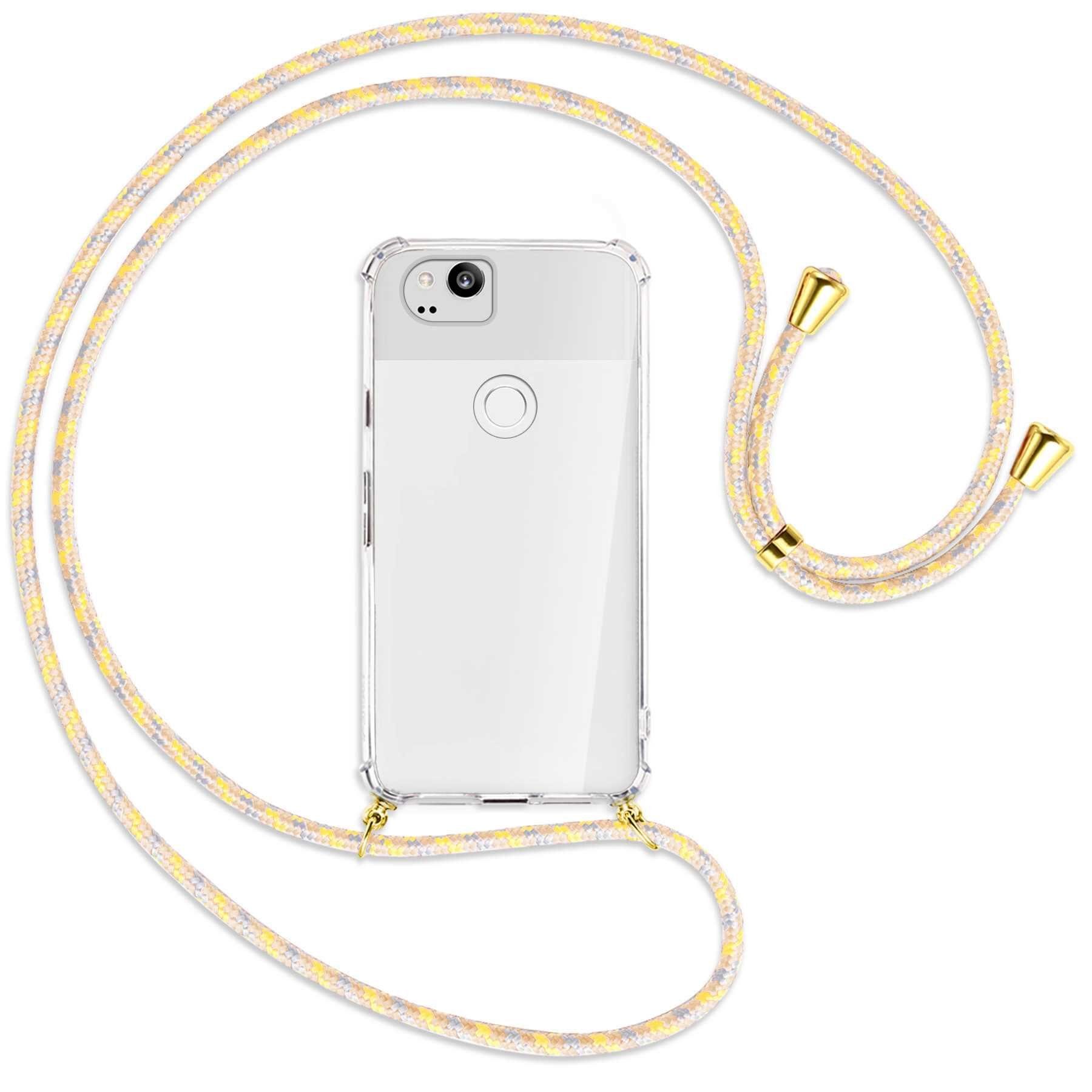 mtb more energy Handykette für Google Pixel 2 XL [NC-271-G], Umhängehülle mit Band [NC-271-G]