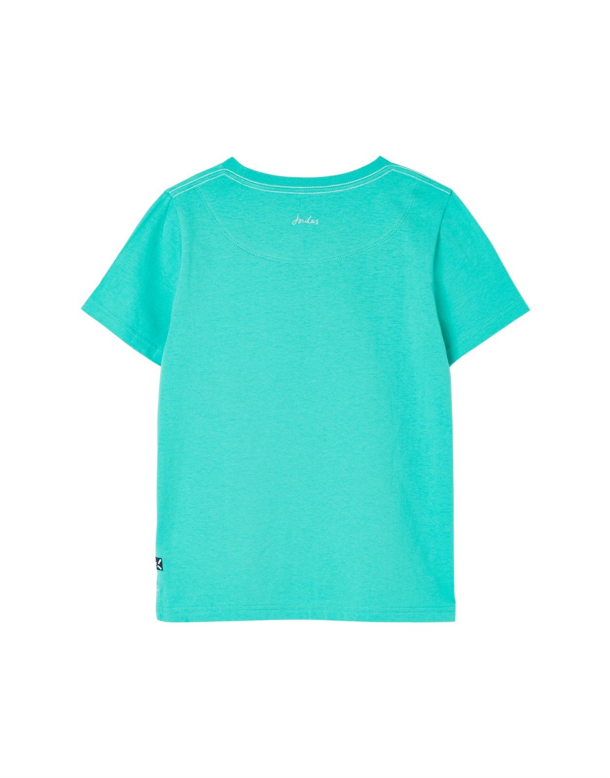 Tom Joule Print-Shirt TOM JOULE T-Shirt türkis Möve mit Surfboard