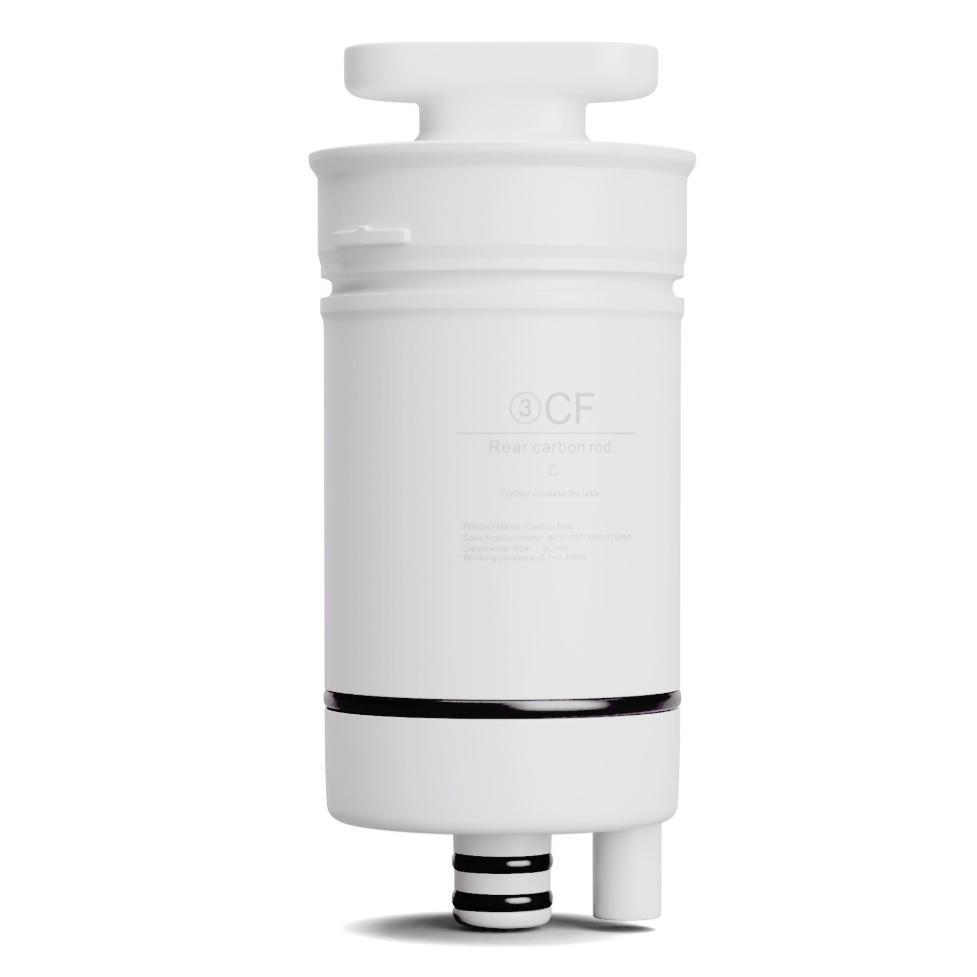 Klarstein Wasserfilter AquaLine CF Filter 2-in-1 Filtersystem, Zubehör für AquaLine CF, 2-in-1 Filtersystem Wasseraufbereitung Carbon-Filter