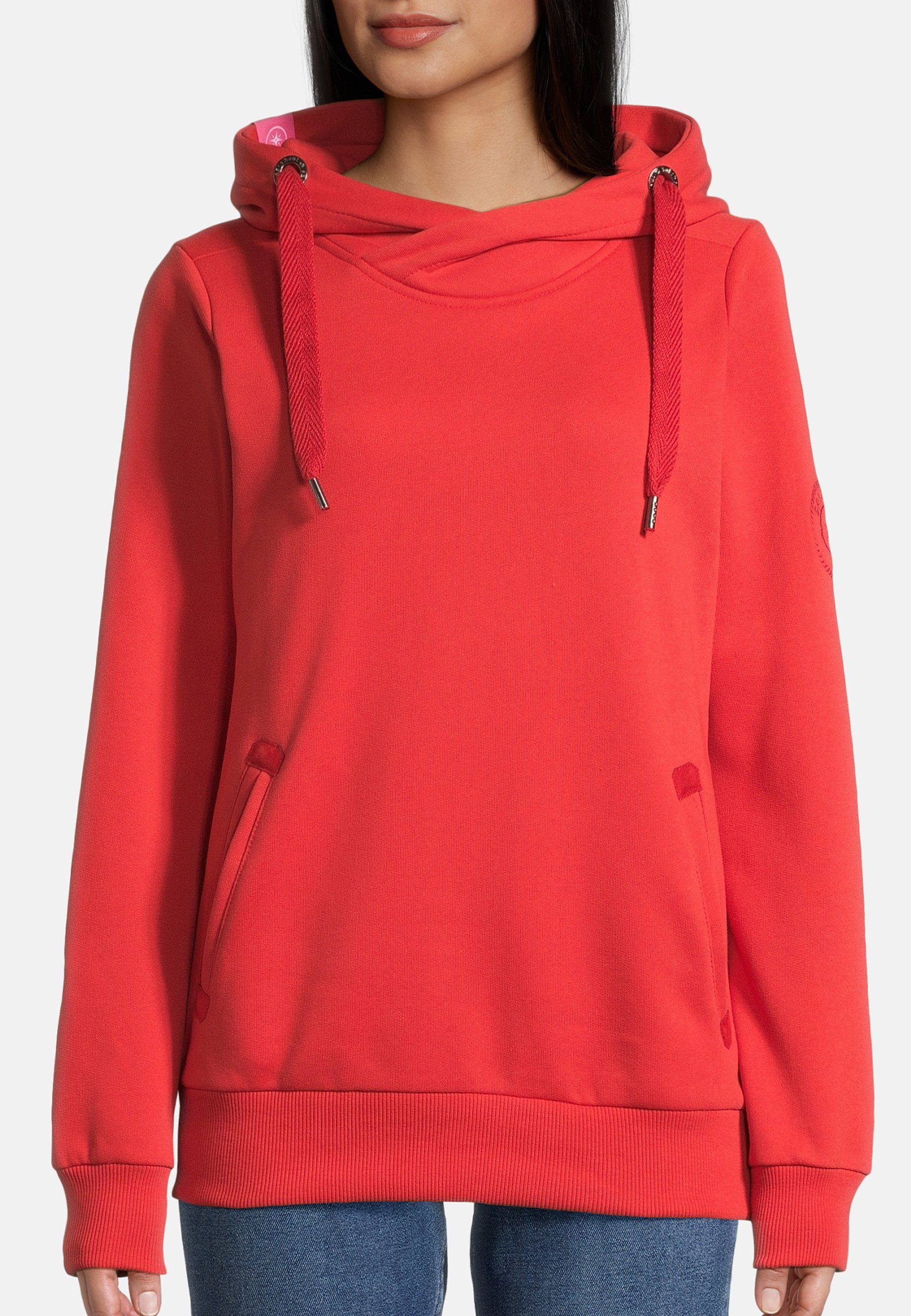 salzhaut Hoodie SÜNN Damen Tailliert Damen Kapuzenpullover– lässig, frisch und nordisch charmant!