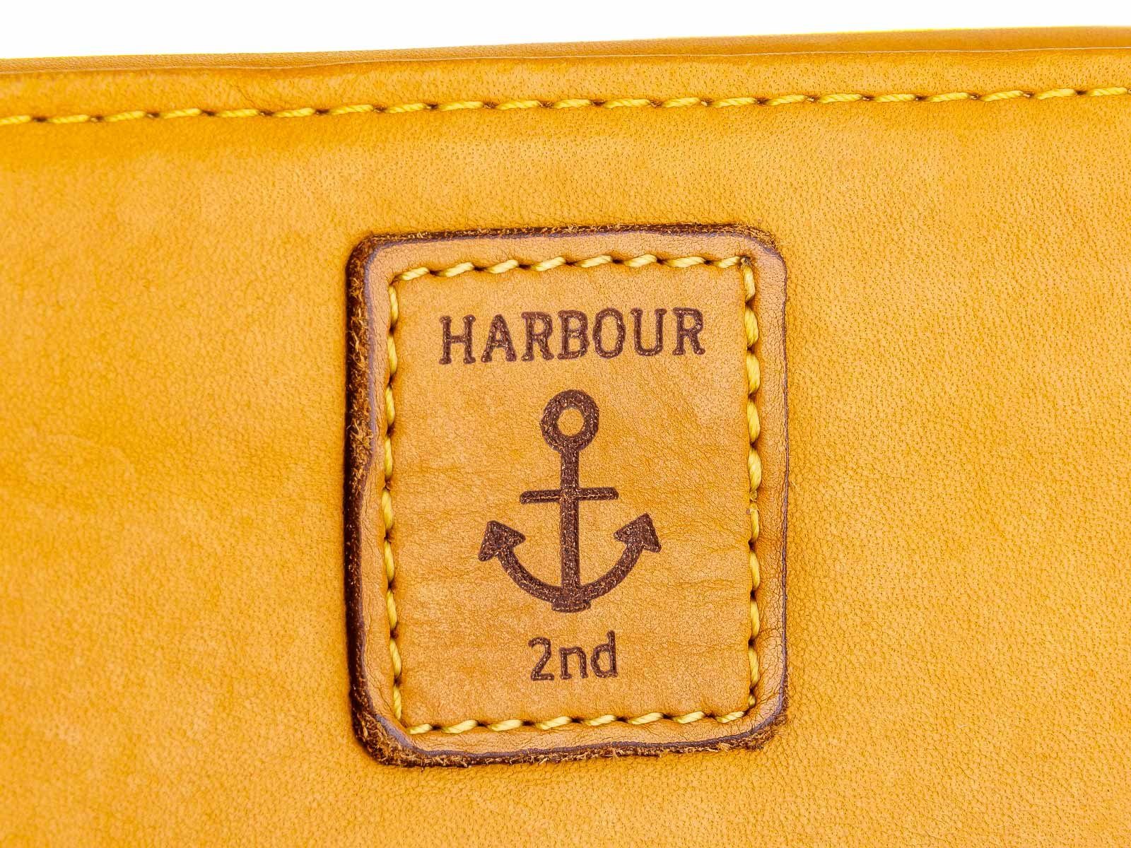 HARBOUR 2nd Geldbörse (1-tlg), Harbour blau gewaschenes Fayette 2nd Leder Geldbörse