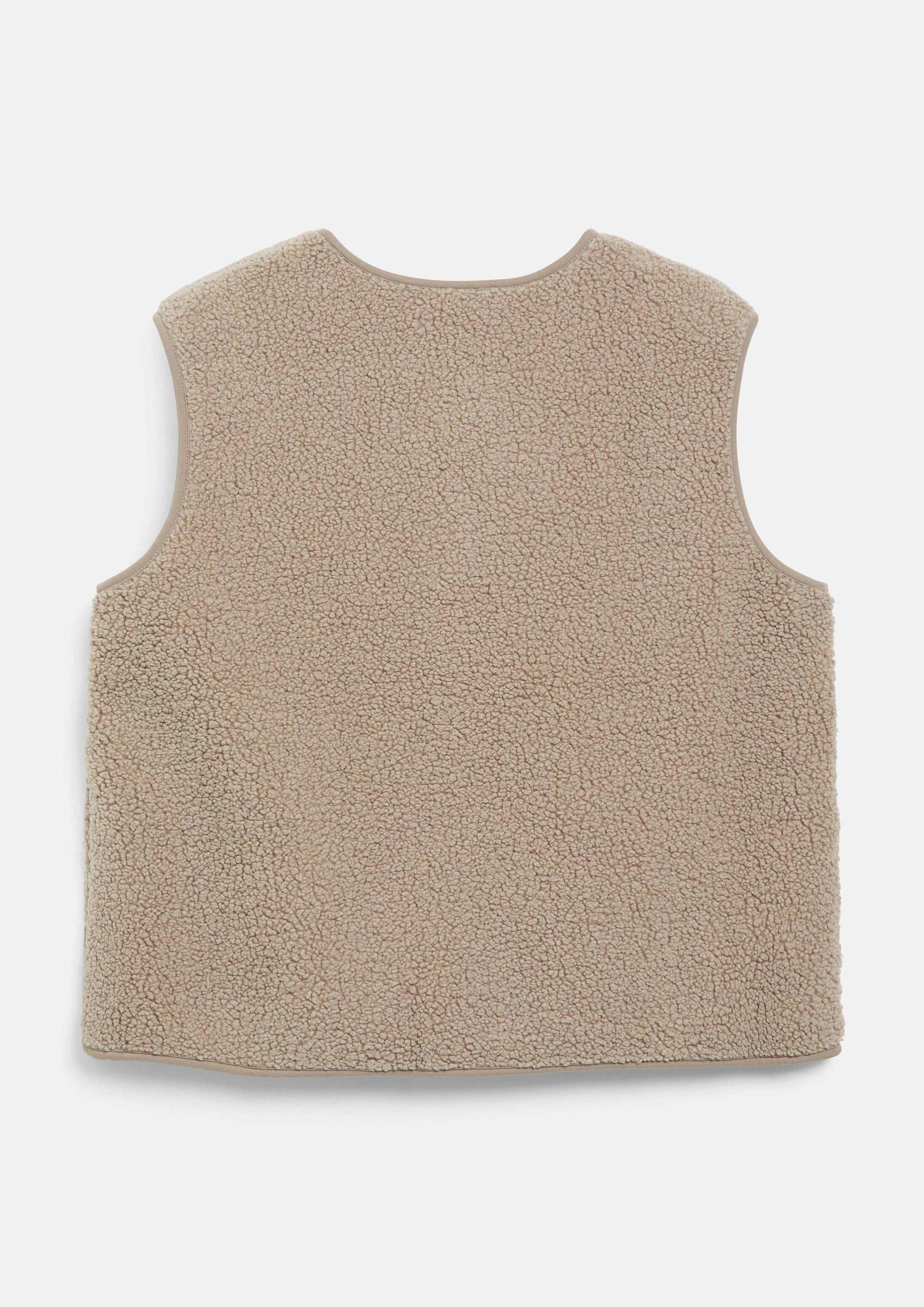 s.Oliver Funktionsweste Indoor-Weste Teddy-Weste im Relaxed Fit