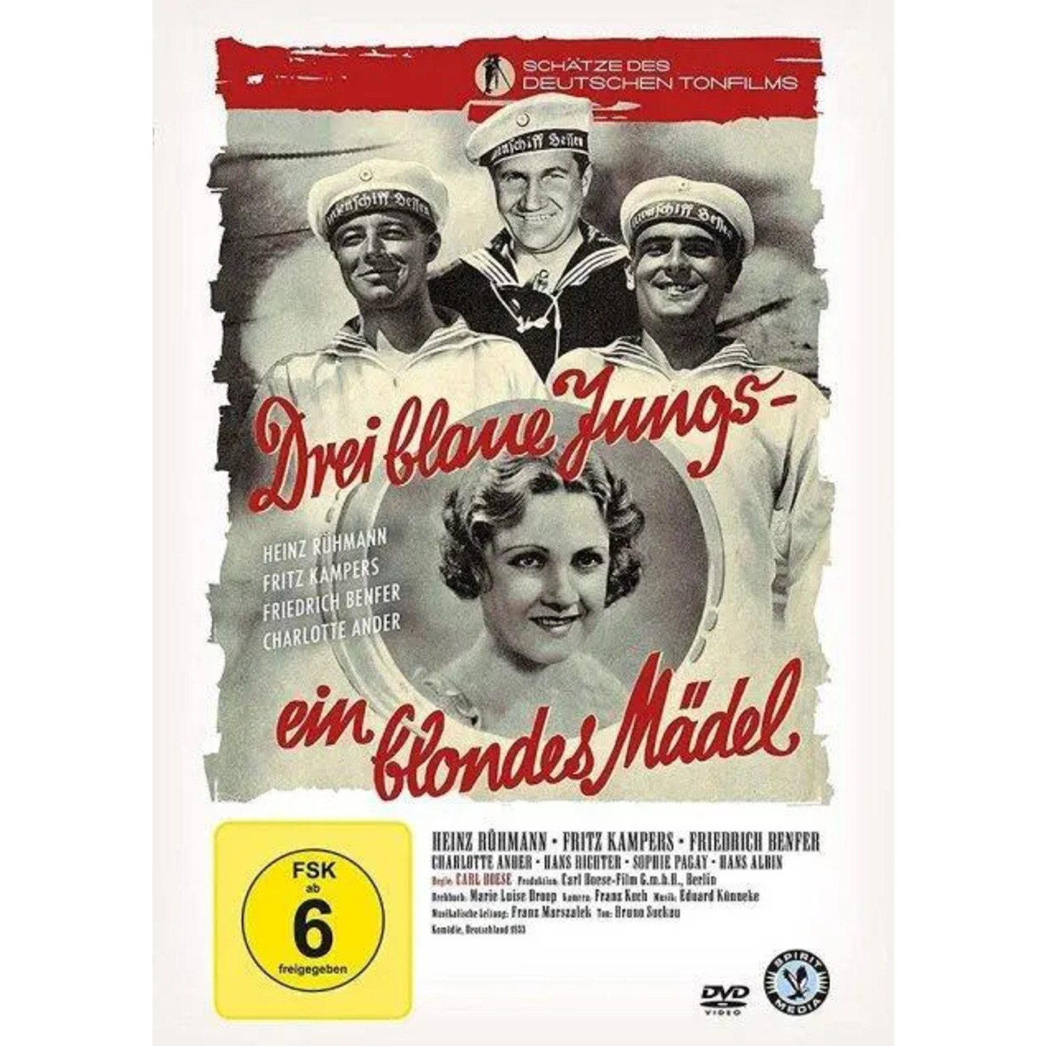 Spirit DVD Drei blaue Jungs - Ein blondes Mädchen
