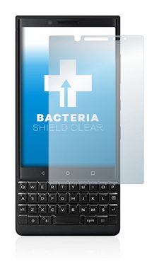 upscreen Schutzfolie für BlackBerry Key2 (Dual Sim), Displayschutzfolie, Folie Premium klar antibakteriell