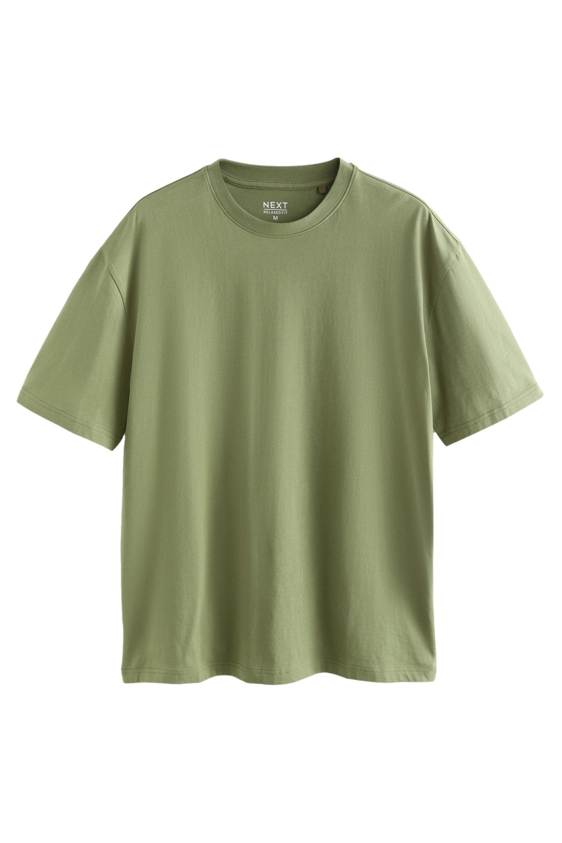T-Shirt Rundhals-T-Shirt im Relaxed Fit