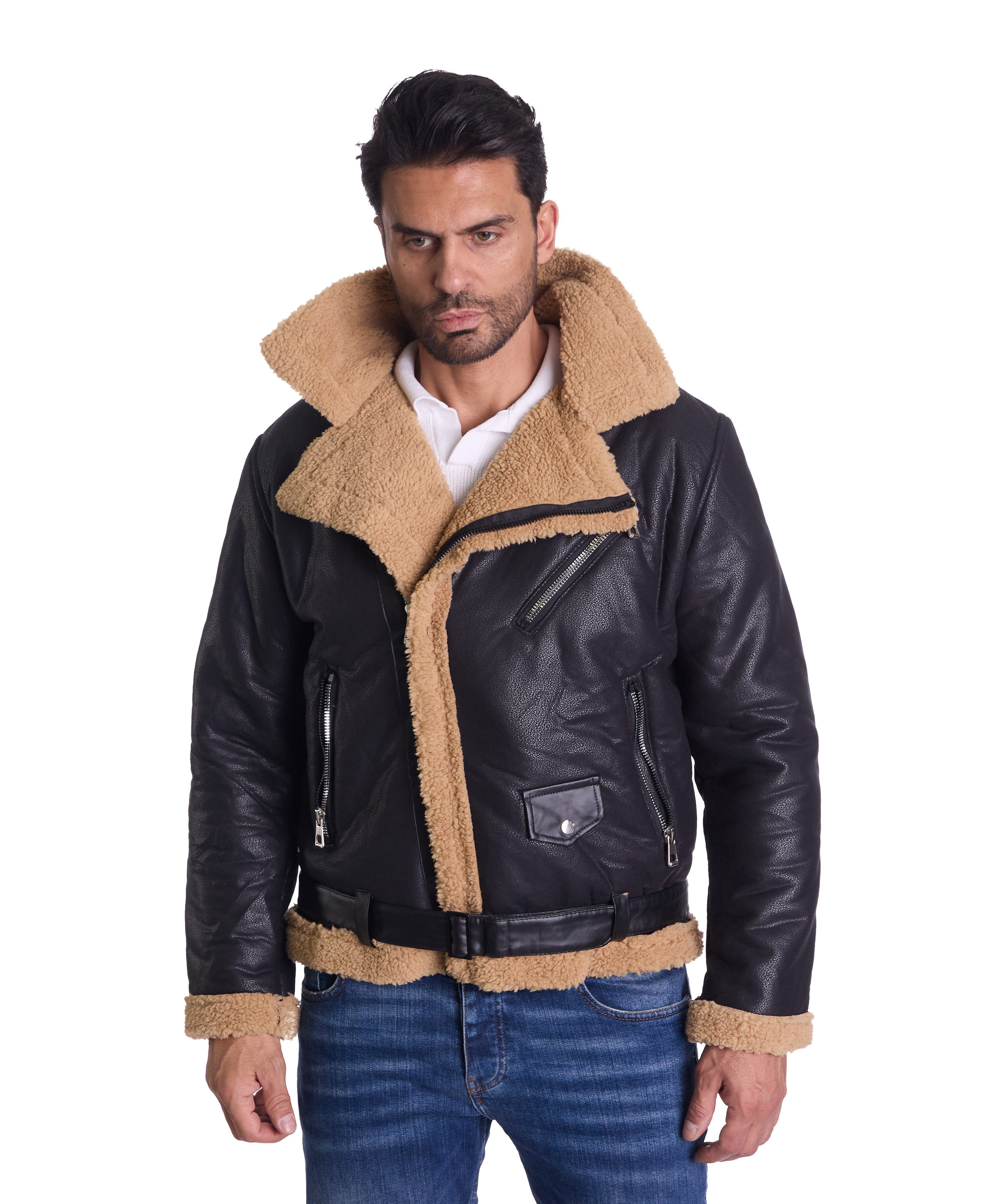 Denim Distriqt Winterjacke Herren Piloten Winterjacke günstig online kaufen