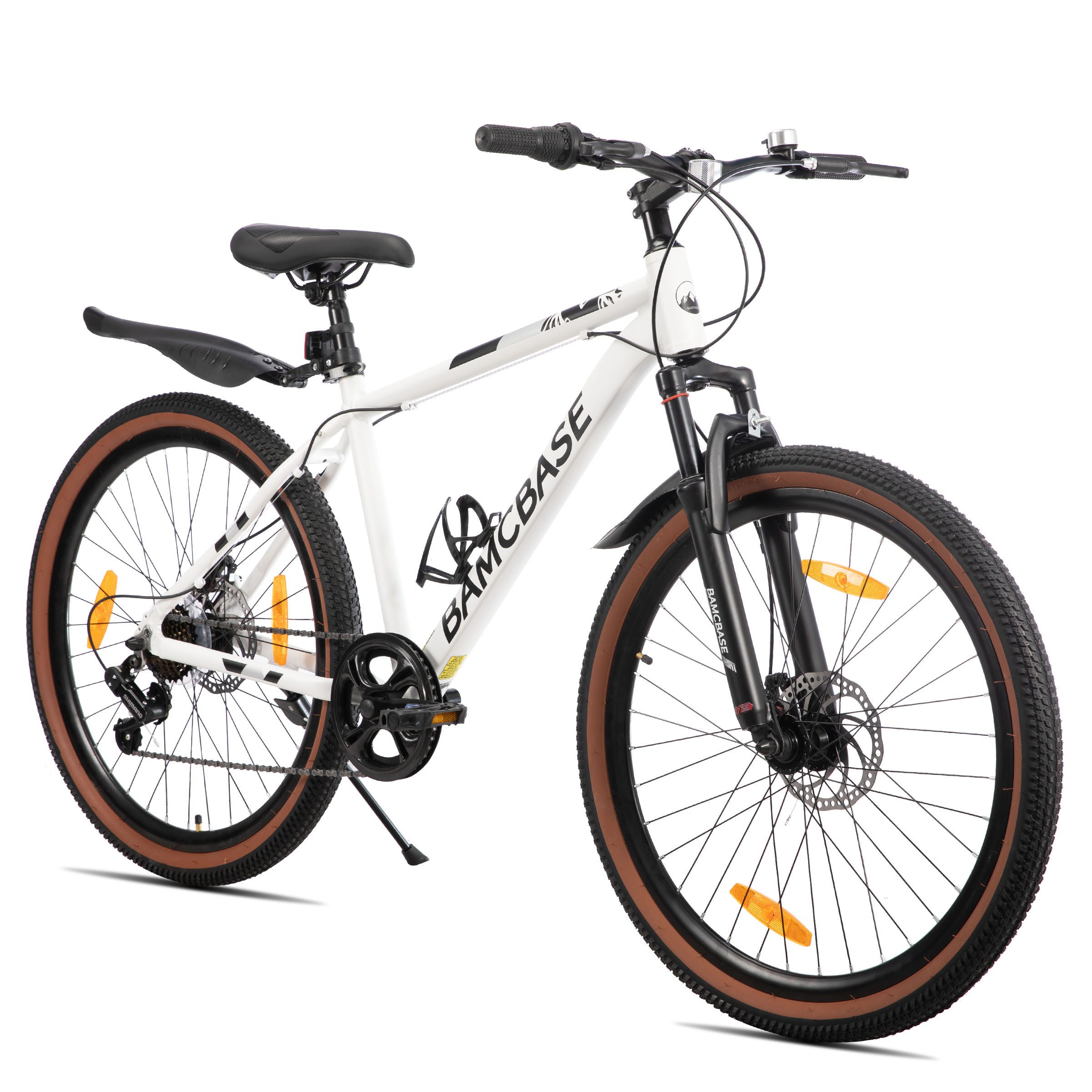 HILAND Mountainbike 26" Aluminium-Mountainbike Bloomer mit Shimano 7-Gang-Schaltung