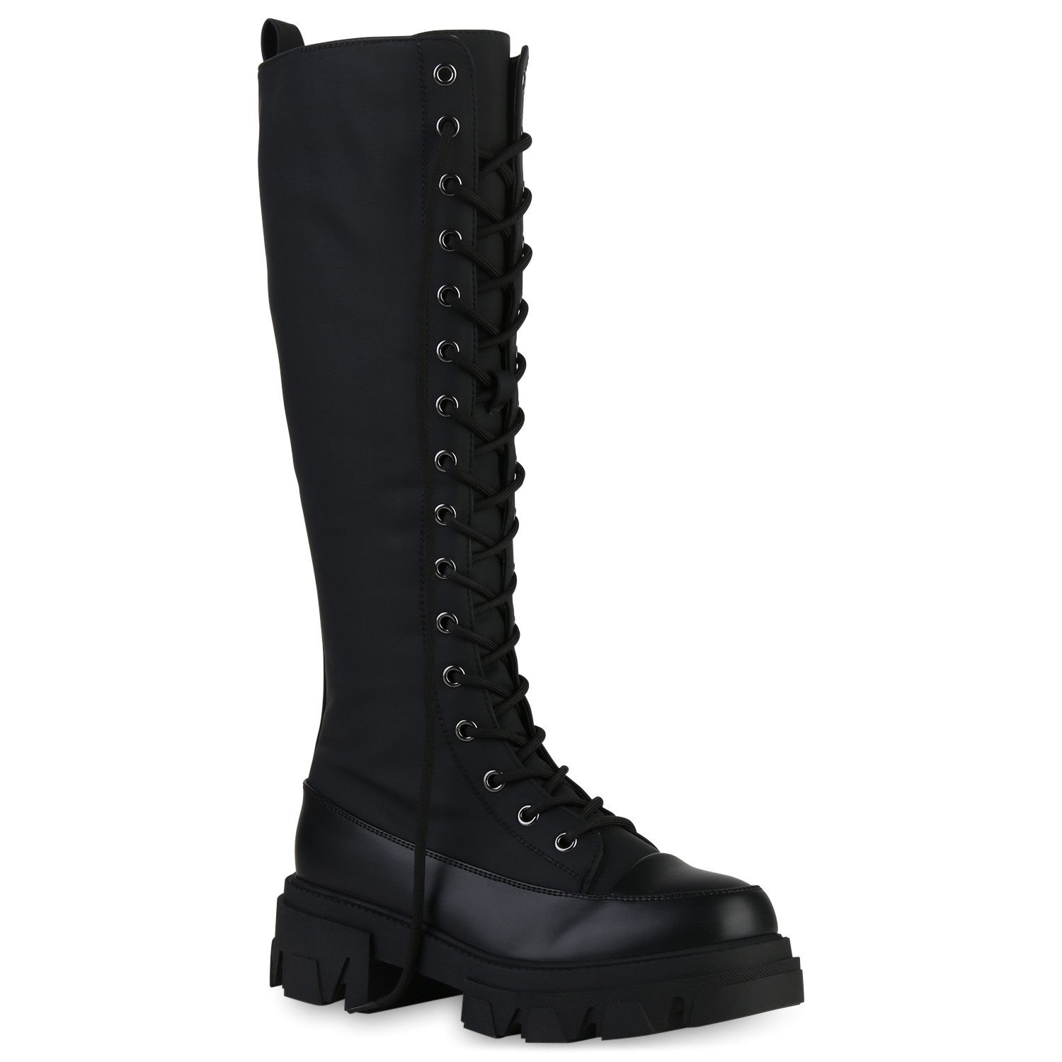 VAN HILL 839452 Plateaustiefel Bequeme Schuhe