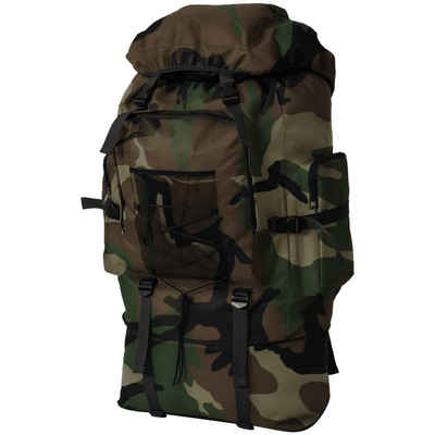 vidaXL Rucksack Rucksack Armee-Stil XXL 100 L Tarnmuster (1-tlg)