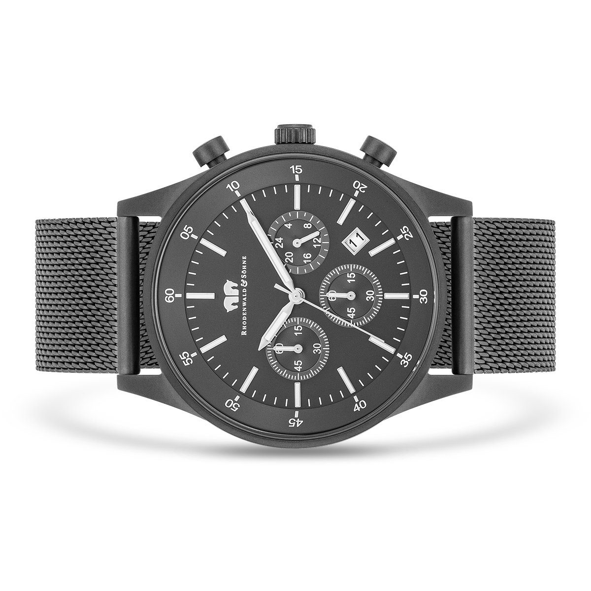 Rhodenwald & Söhne Chronograph Goodwill grau Goodwill, Chronograph
