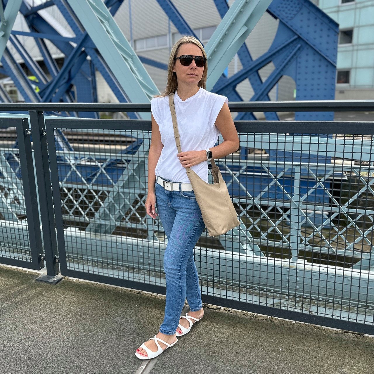 LECONI Umhängetasche mittlere Handtasche Schultertasche Damentasche günstig online kaufen