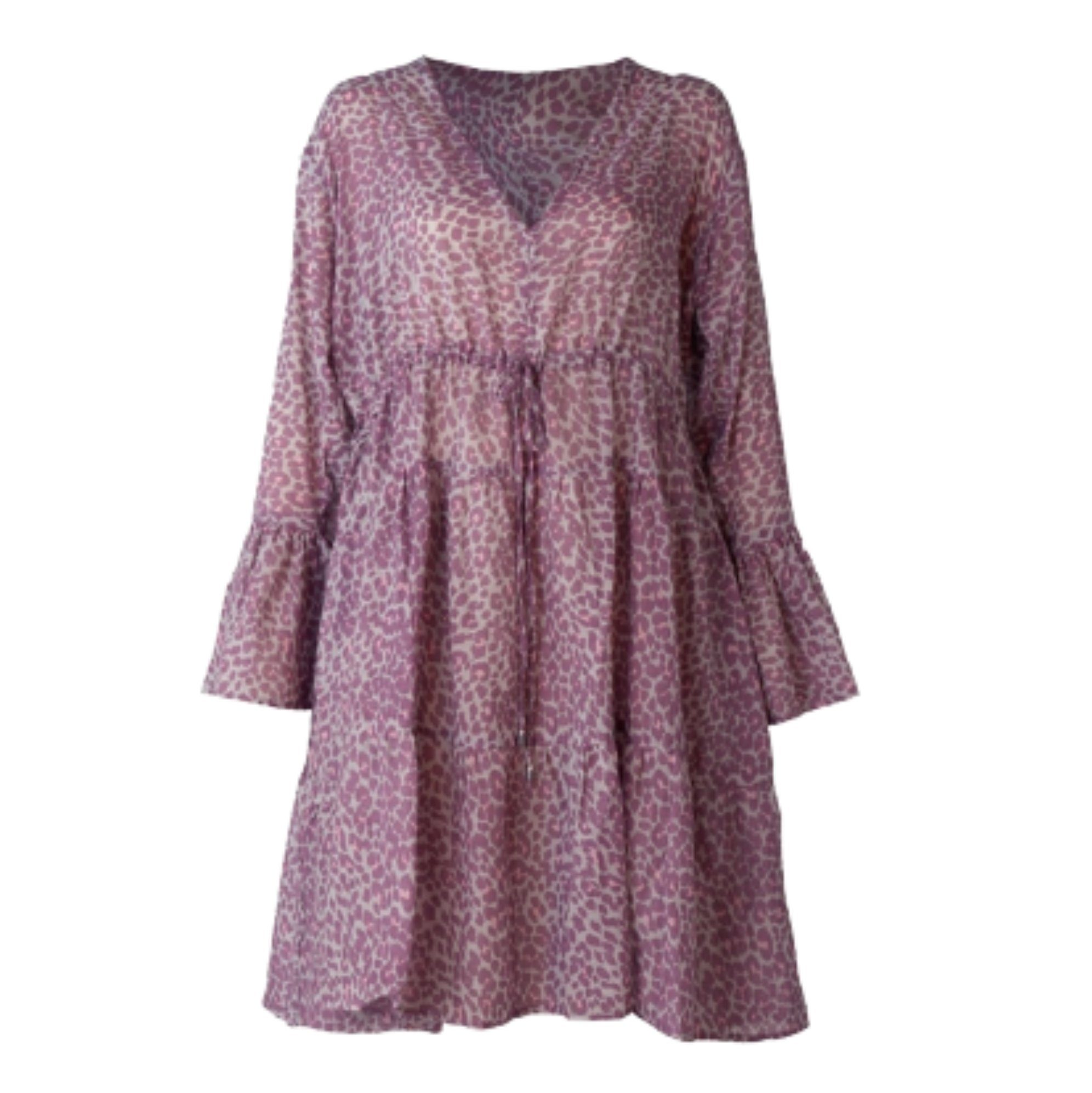 Barts Sommerkleid Kleid Pacificon Damen Sommerkleid in black, champagne oder sand Alloverdruck