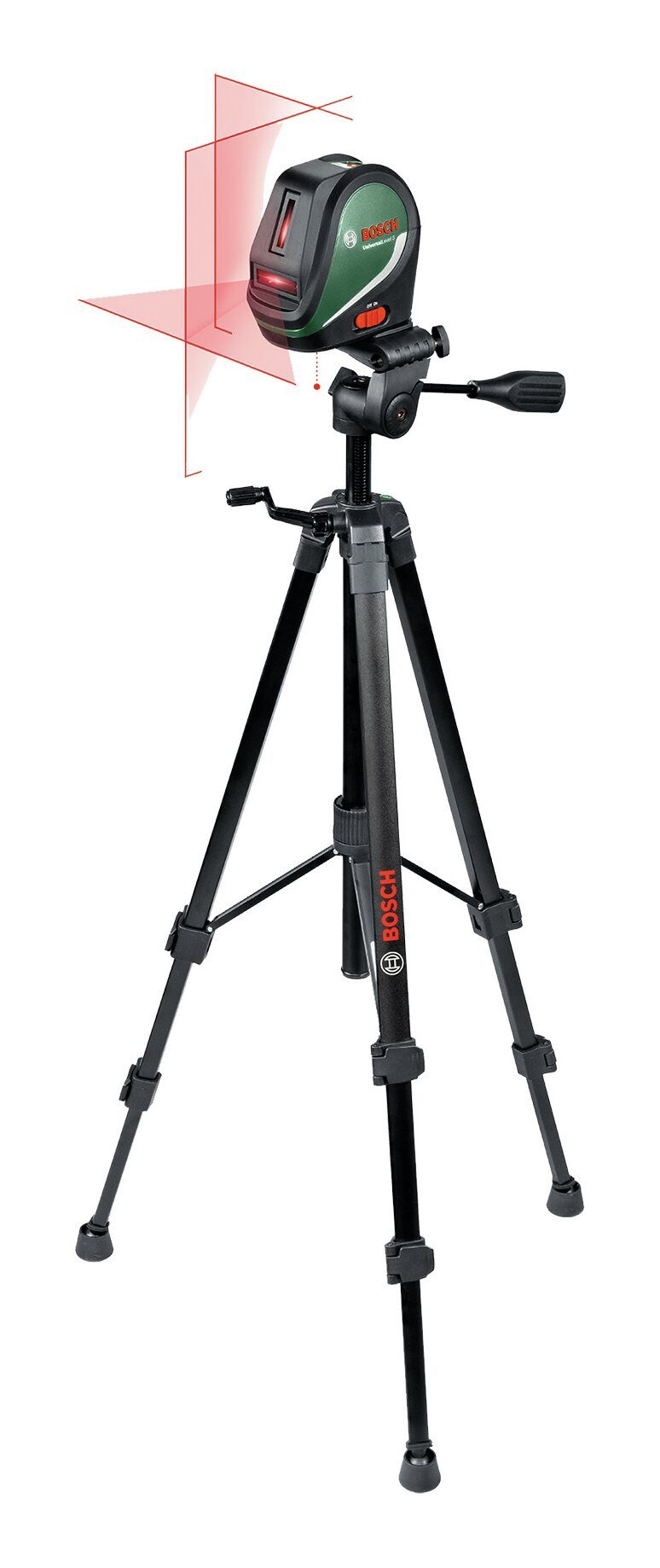 BOSCH Kreuzlinienlaser UniversalLevel 3, Kreuzlinien-Laser Maxi-Set - im Karton