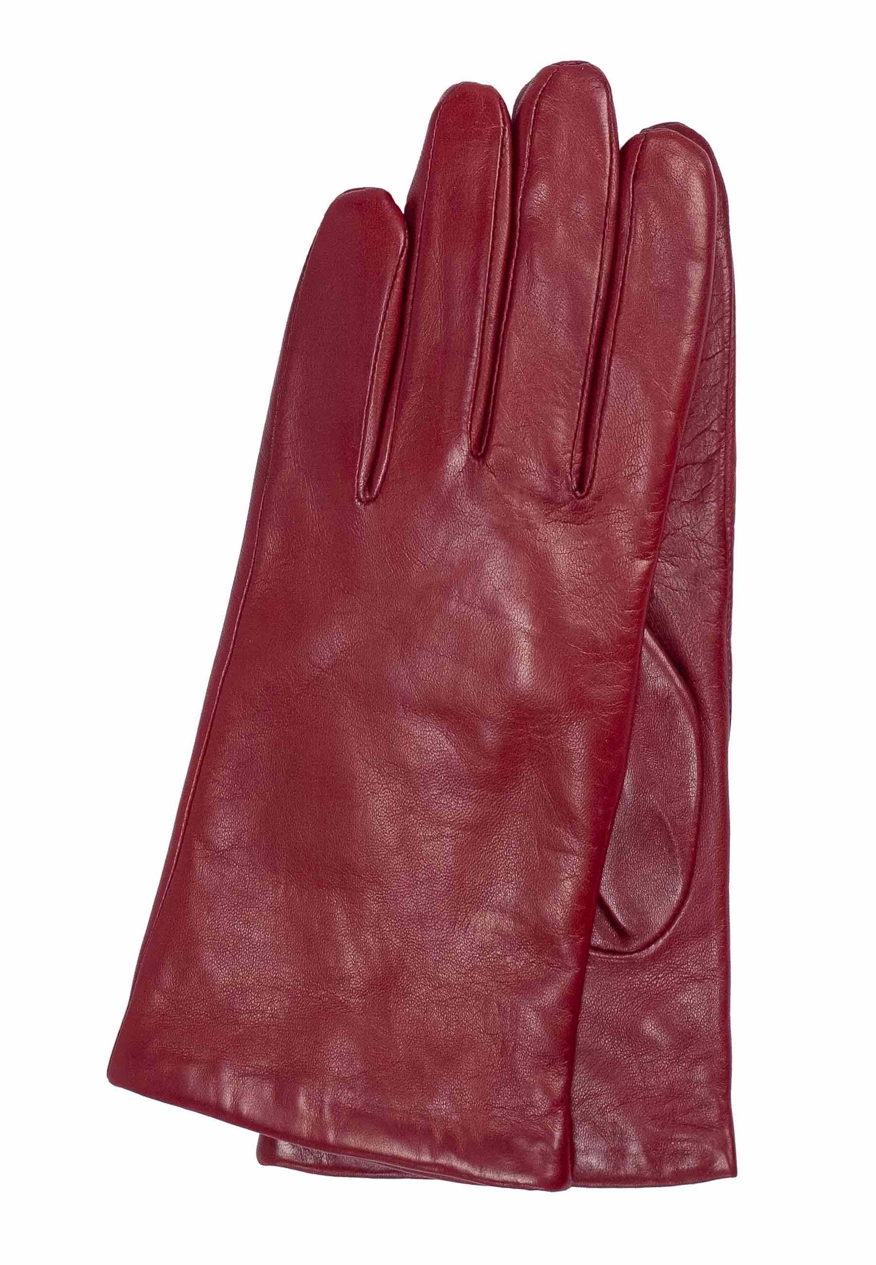 Women´s rot GRETCHEN Pura aus Lammnappa Lederhandschuhe Glove