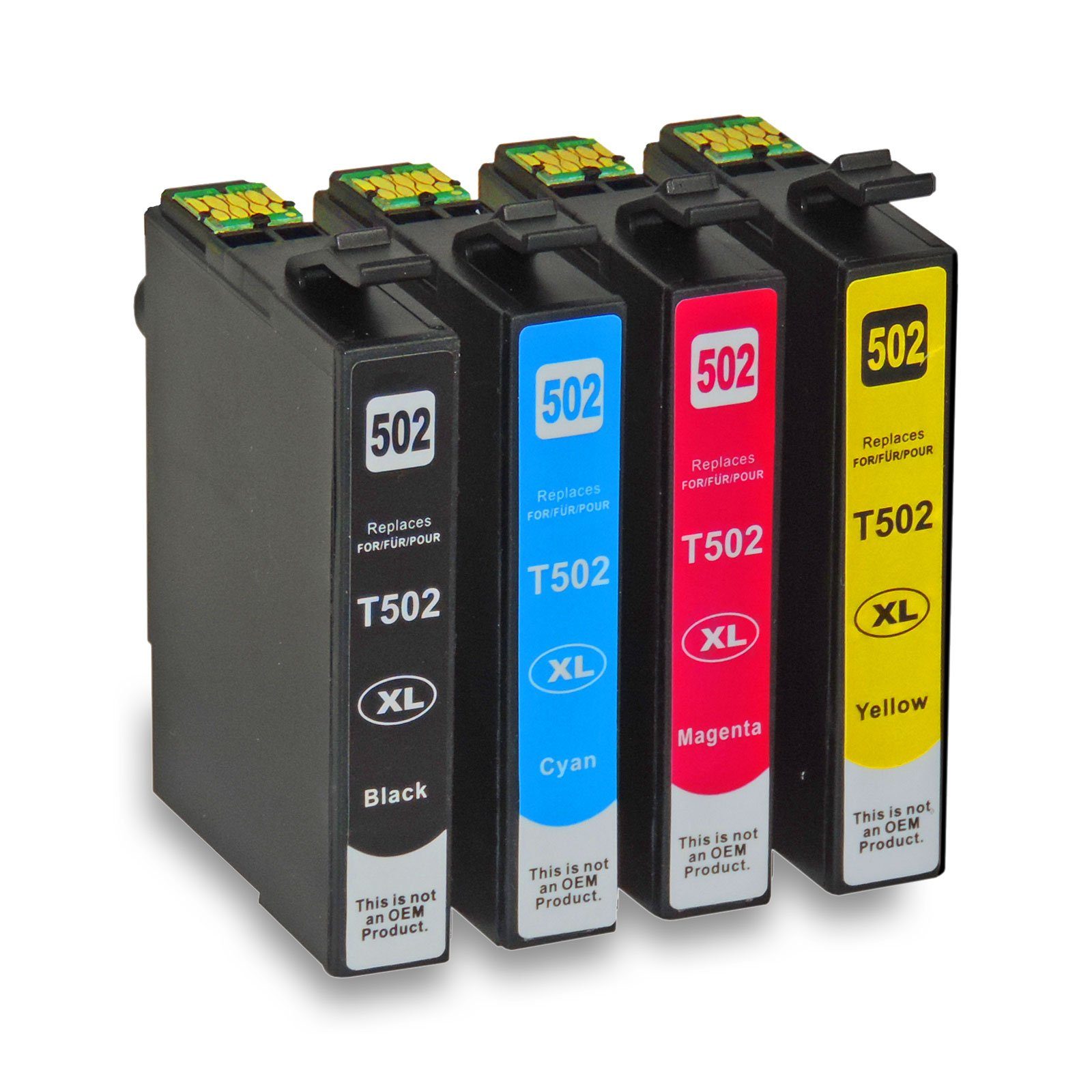 T02W6, Kompatibel C13T02W64010 502XL, Multipack Fernglas, Epson D&C 4-Farb Tintenpatrone