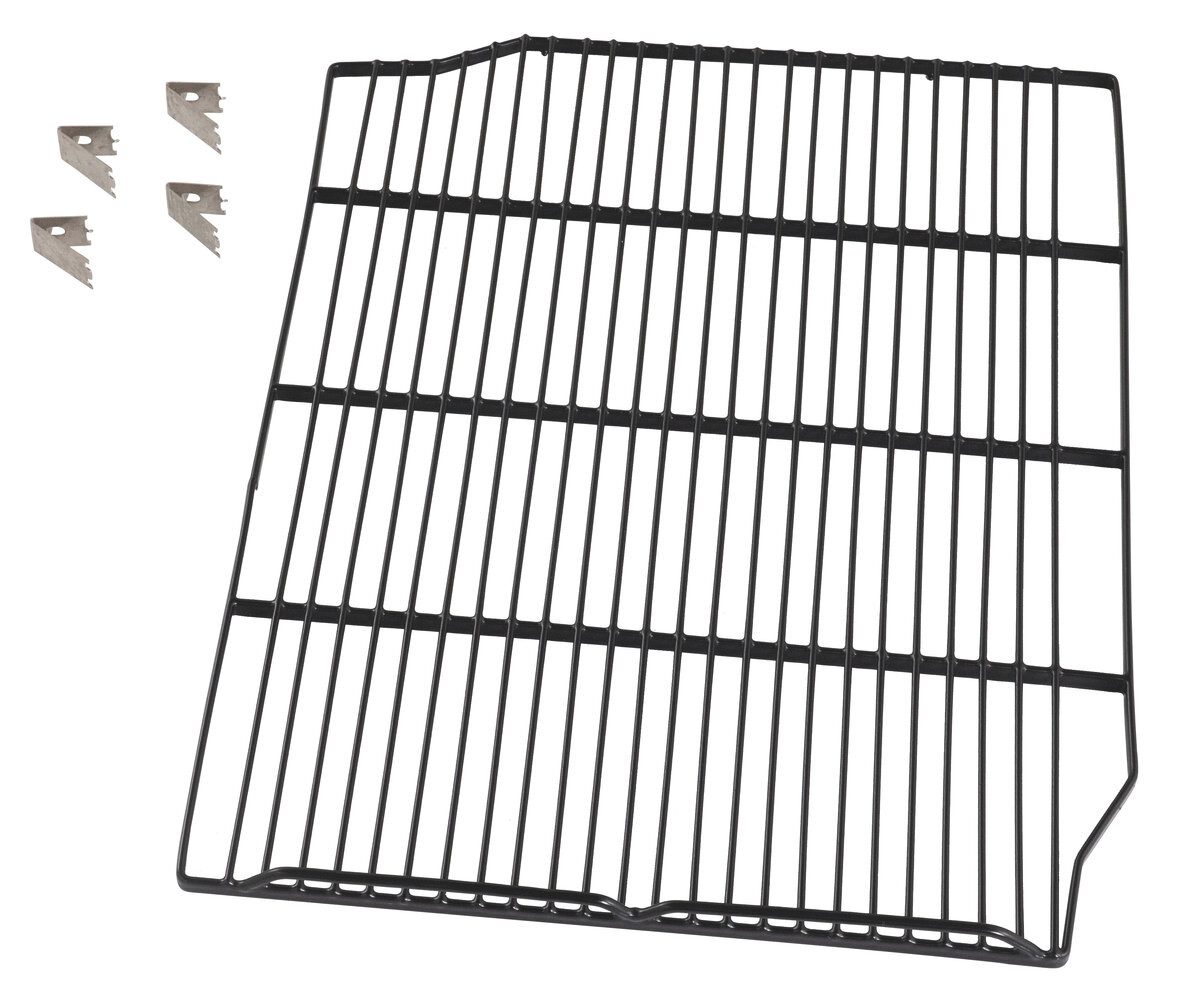 GastroHero Flaschenablage Kühlschrankrost Rechts Schwarz mit 4 Clips für SC-630FH SC-630FS