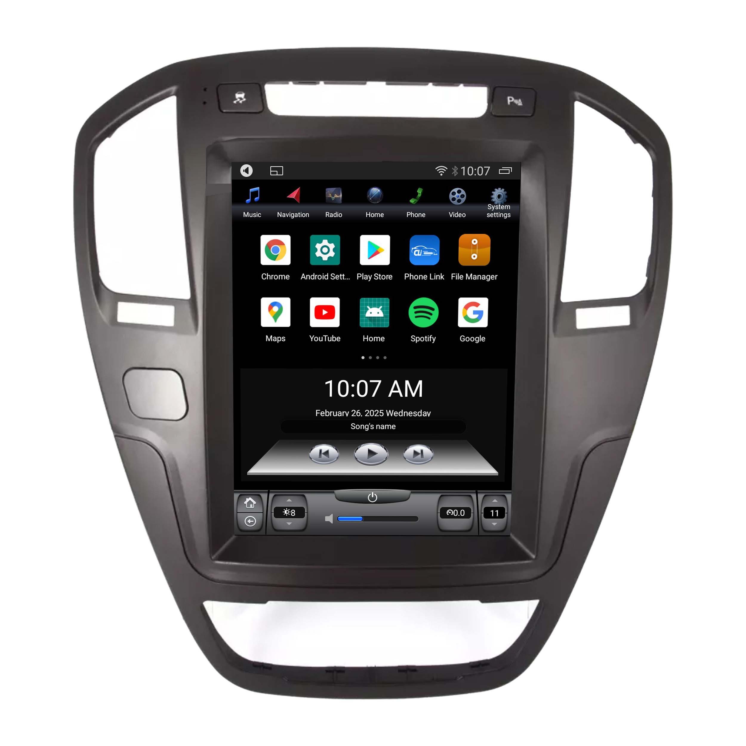 TAFFIO Für Opel Insignia A 08-14 9.7" Touchscreen Android Autoradio CarPlay Einbau-Navigationsgerät