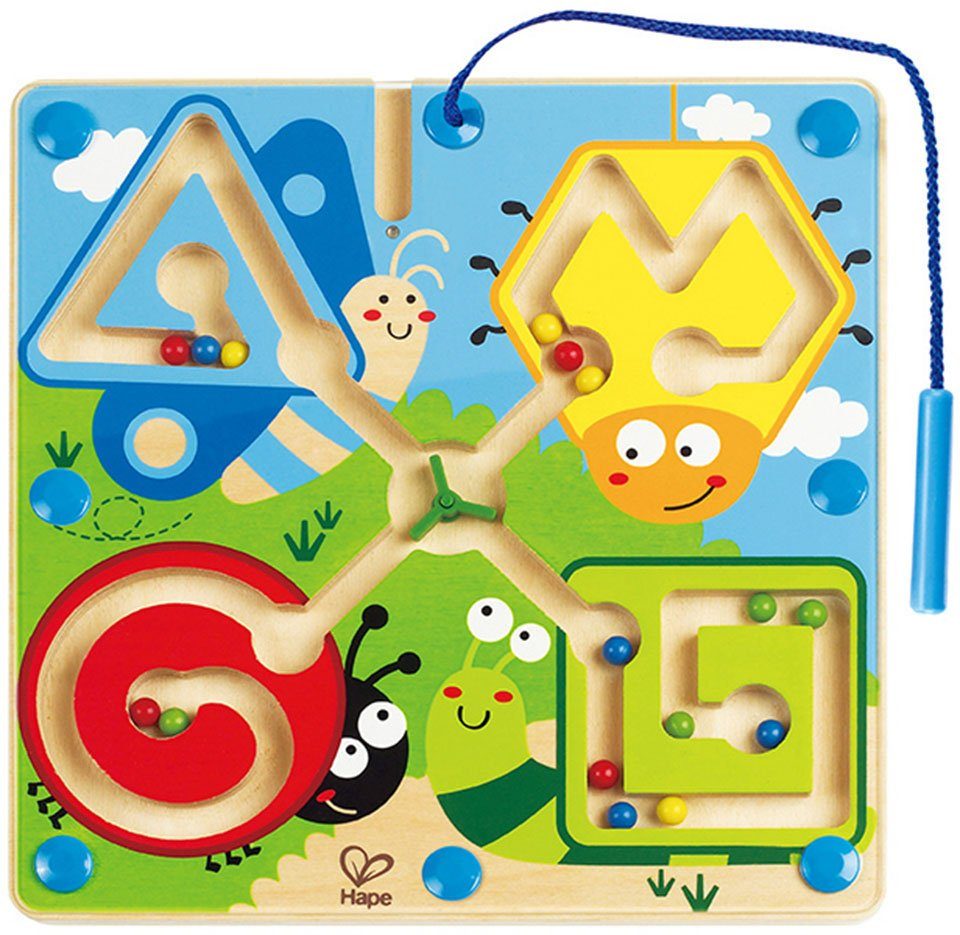 Hape Spiel Magnetlabyrinth Kleine Tierwelt, Magnetspiel
