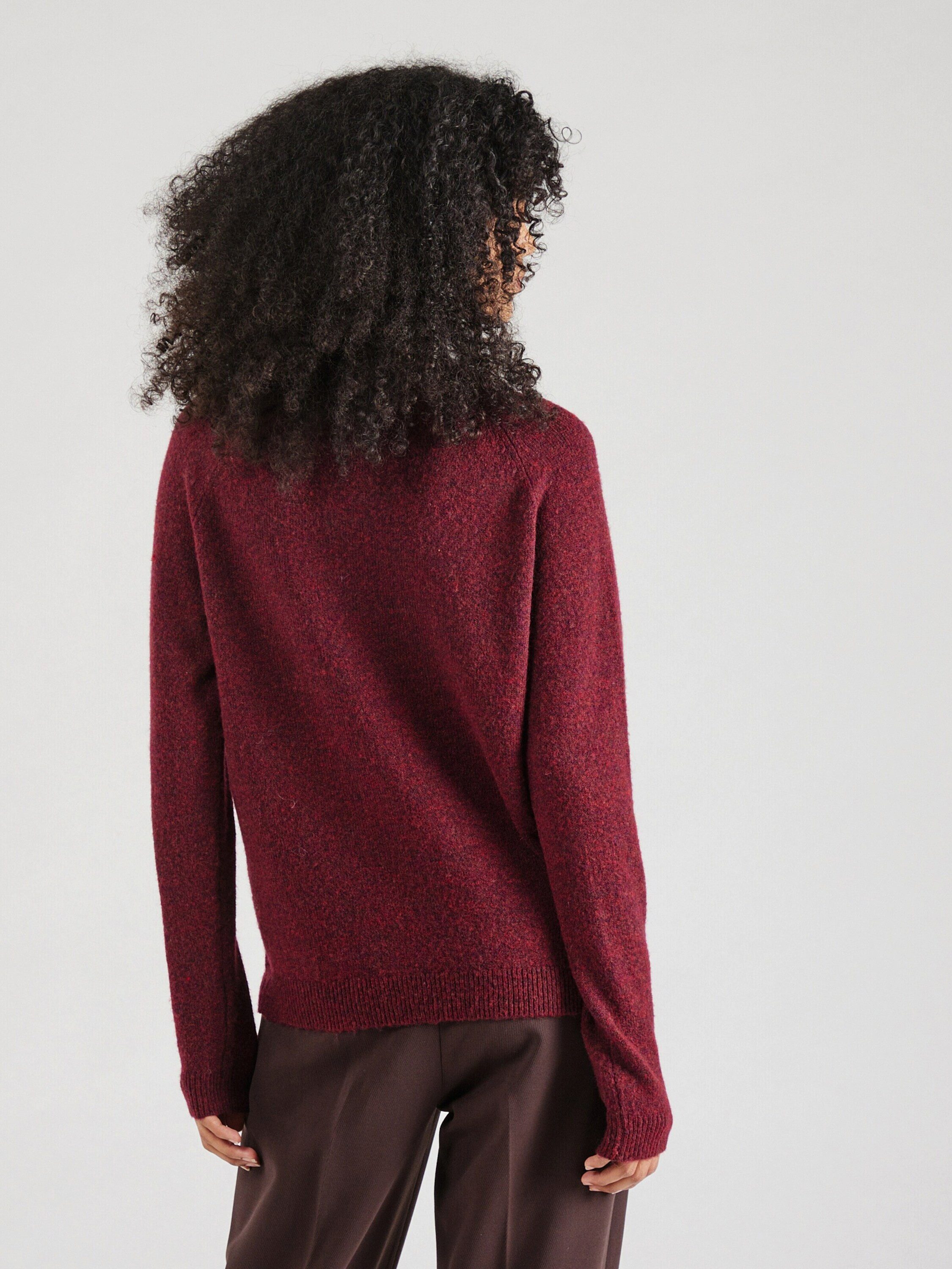 pieces Rundhalspullover (1-tlg) Plain/ohne Details günstig online kaufen