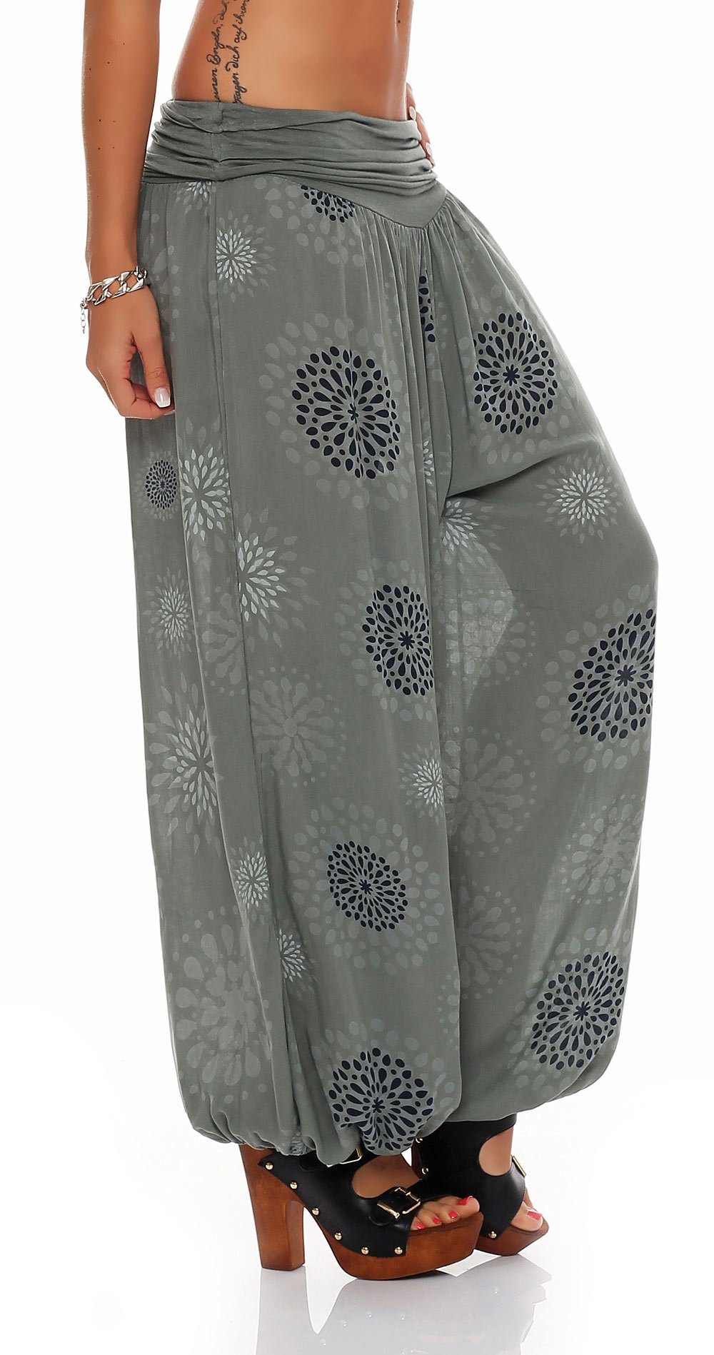 malito more than fashion Haremshose malito Damen Pumphose mit Print, Harems günstig online kaufen