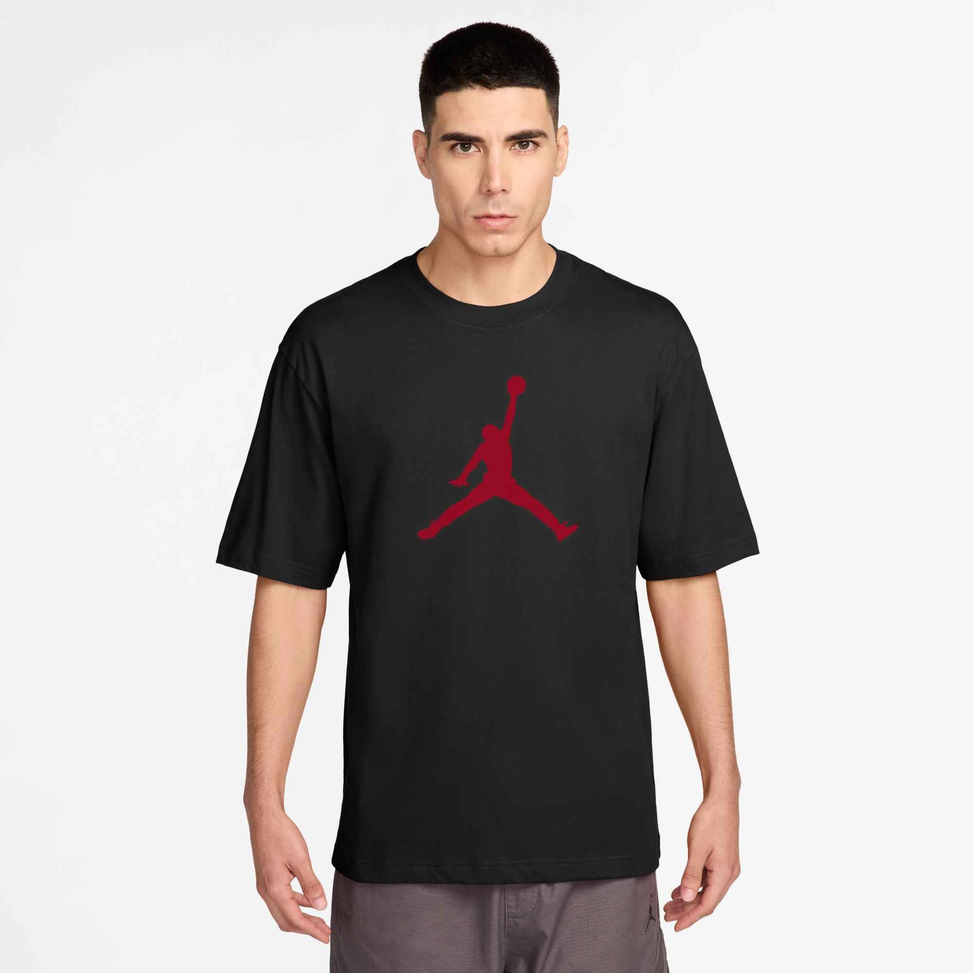Jordan Trainingsshirt M J JUMPMAN SS HBR TEE 2 sportlicher Stil, aus Baumwolle