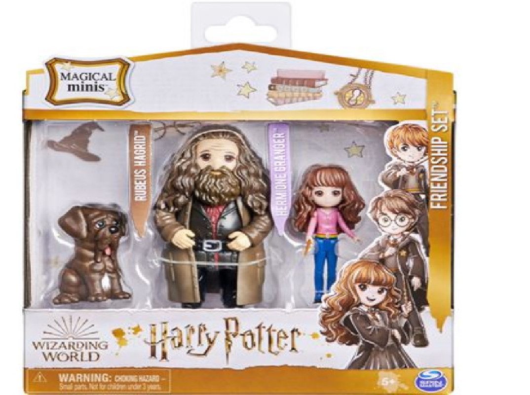 Spin Master Minipuppe Harry Potter Spielset mit Hermine Granger und Rubeus Hagrid (1-tlg)