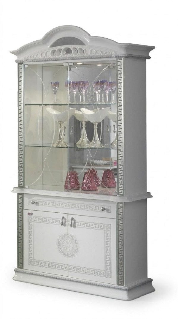 Xlmoebel Vitrine Designer Kommode aus Glas im italienischen Stil (1-St) Made in Europa