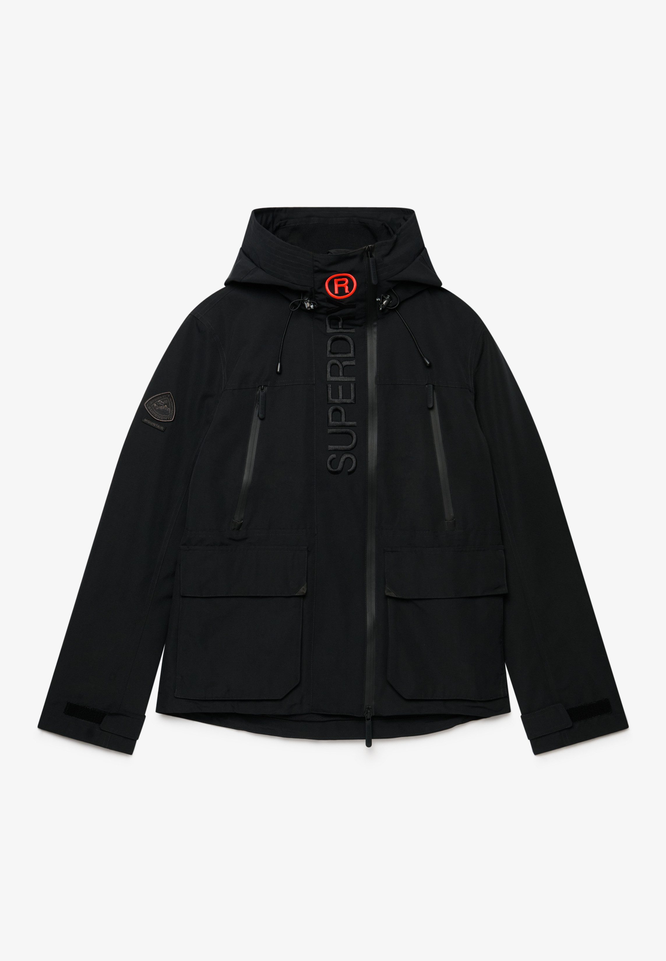 Superdry Outdoorjacke HOOD ULTIMATE EMB WINBREAKER Kunstfaser, regular fit – Bild 5 von 5