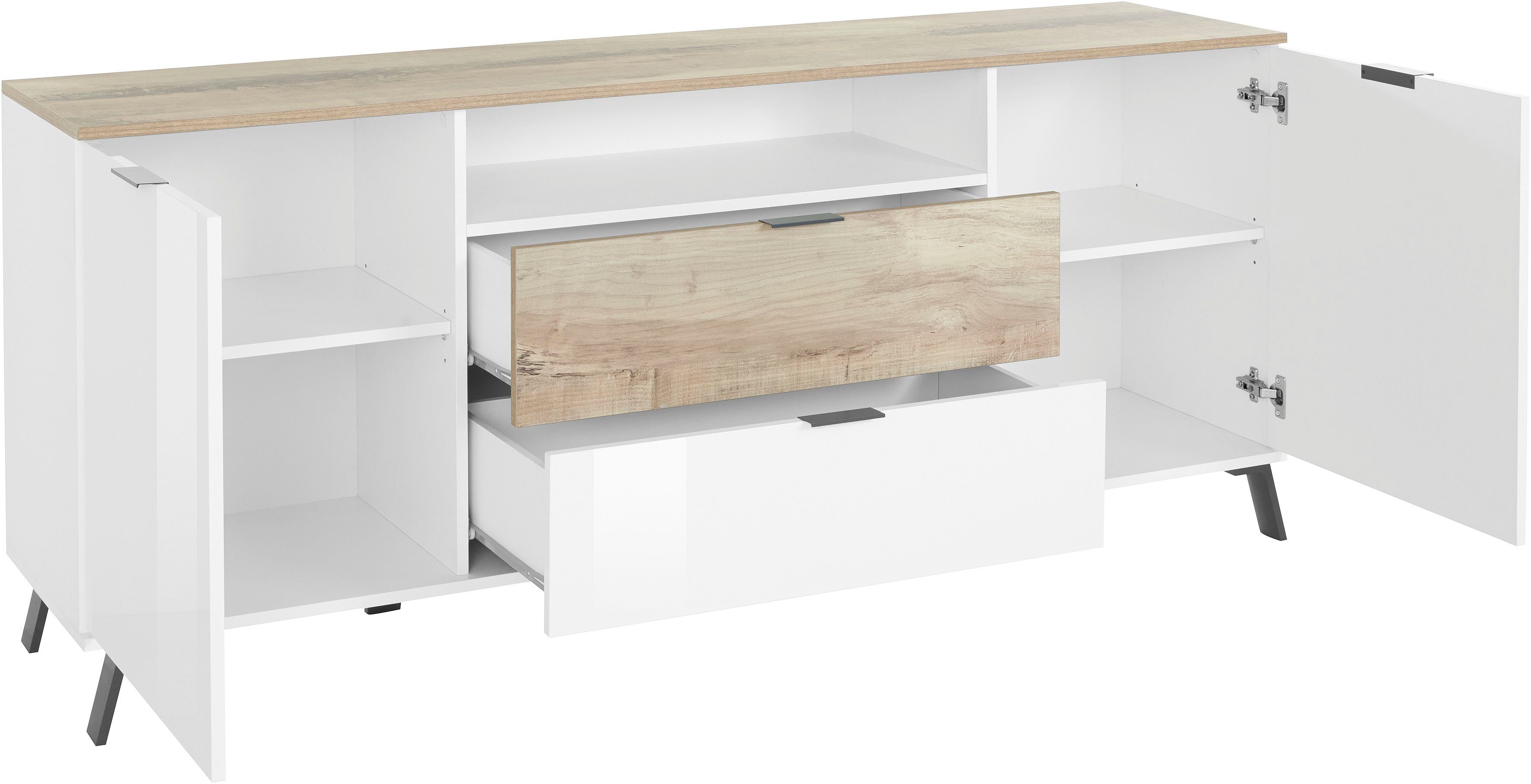 Home affaire Sideboard CASANOVA, Breite ca. 180 cm