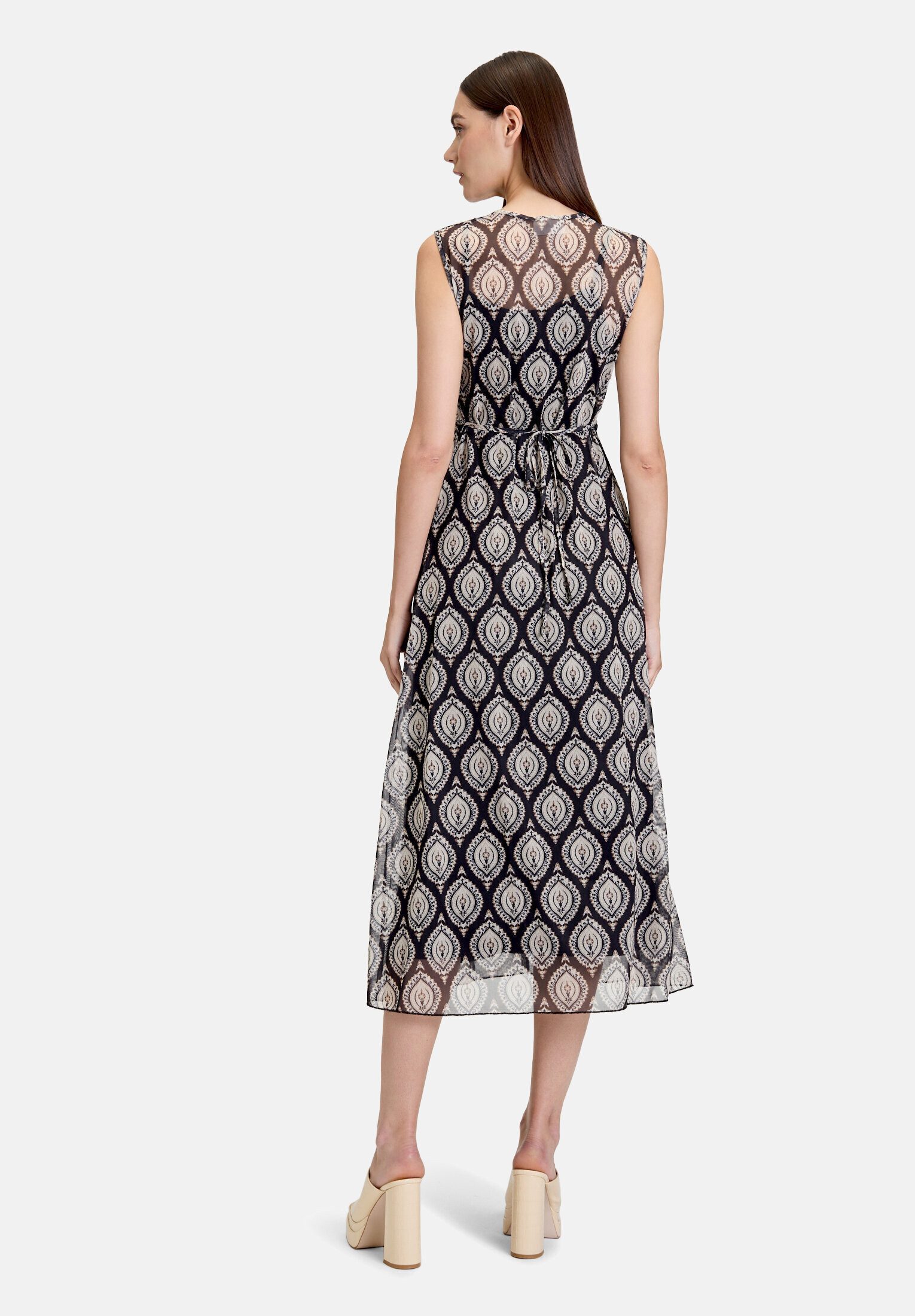 Cartoon Midikleid Damen ohne Arm