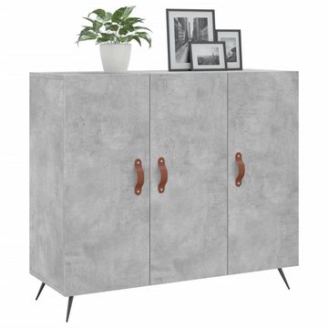 vidaXL Sideboard Sideboard Betongrau 90x34x80 cm Holzwerkstoff (1 St)