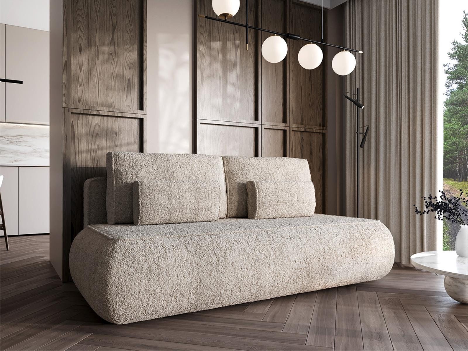 Compleo Schlafsofa Sofa ohne Armlehnen BELLS, günstig online kaufen