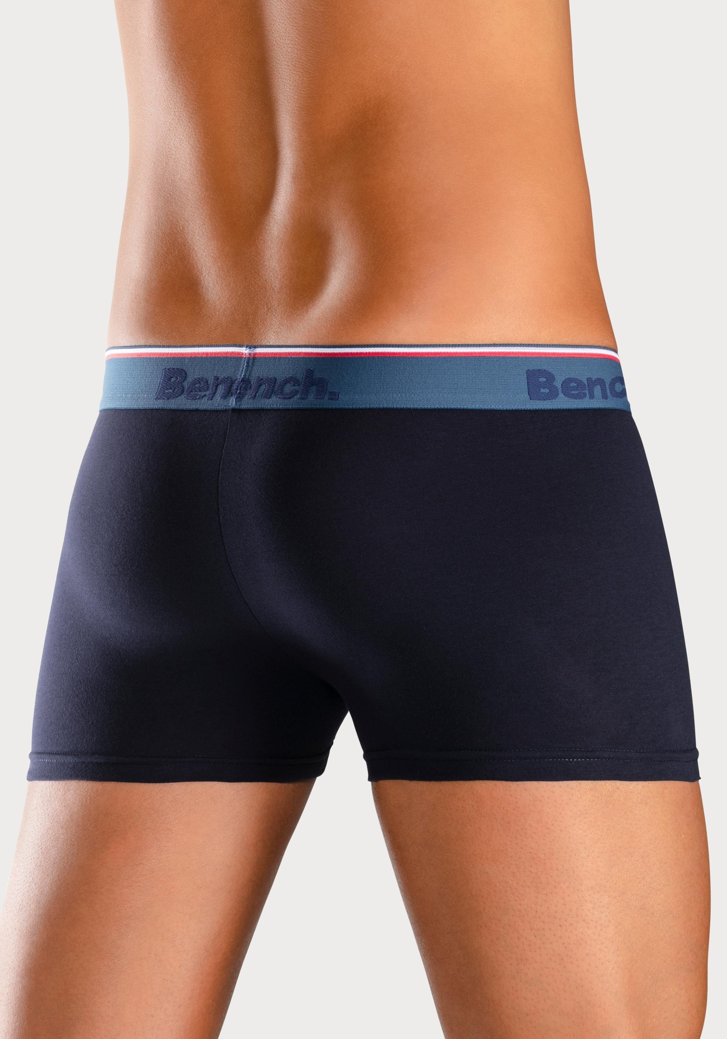 Bench. Boxer Boxershorts für Herren (Packung, 4-St) Unterhosen aus Baumwoll-Mix