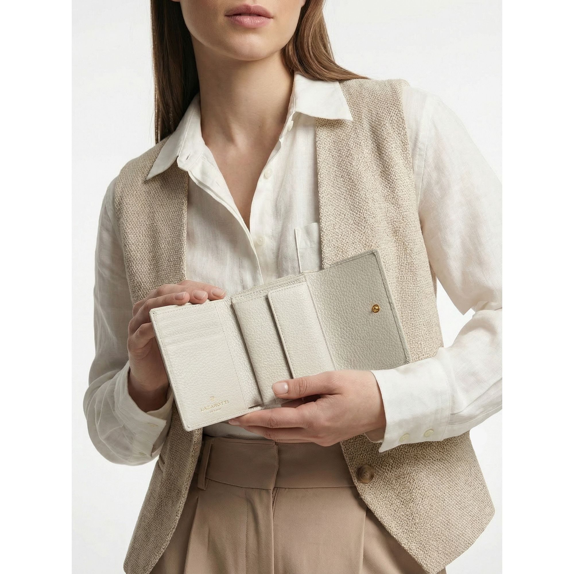 Lazarotti Geldbörse Bologna Leather, Leder