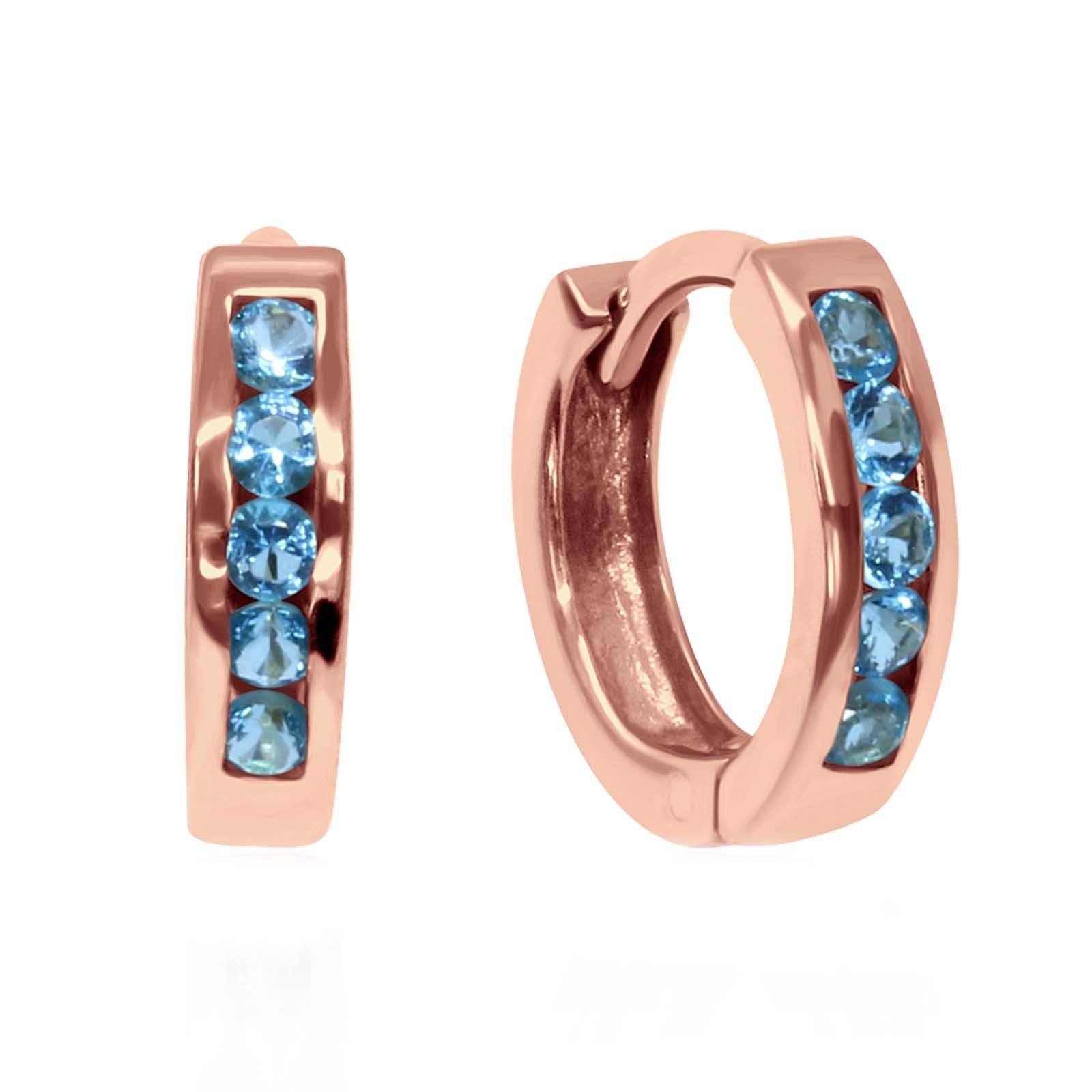 Rosegold/Hellblau