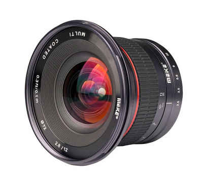 Meike Ultra-Weitwinkelobjektiv für Micro 4/3 Meike MK-12mm-F/2.8 Objektiv