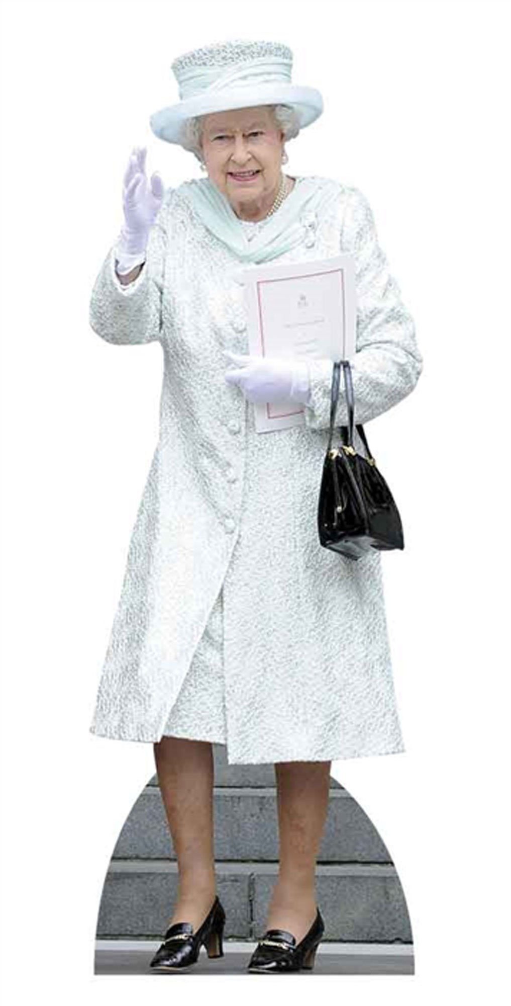 Dekofigur Queen Elizabeth - Pappaufsteller - Pappaufsteller günstig online kaufen