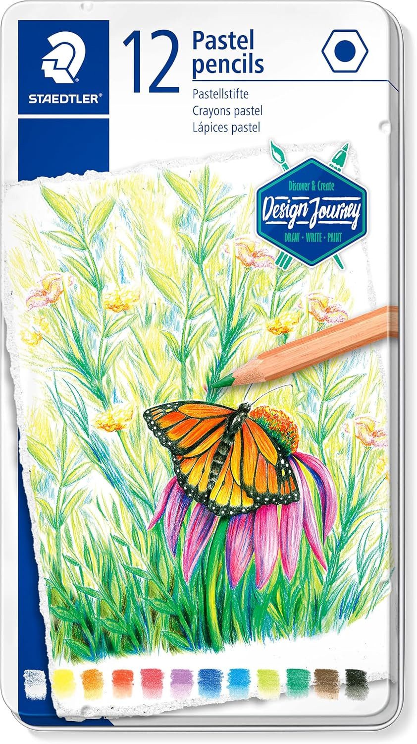 STAEDTLER Buntstift Pastellstift 146, 12 Farben, (12-tlg)