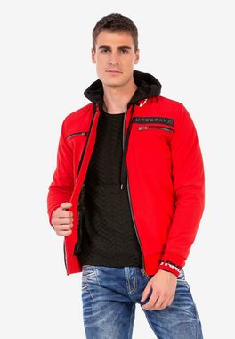 Cipo & Baxx Outdoorjacke mit coolem Rückenprint