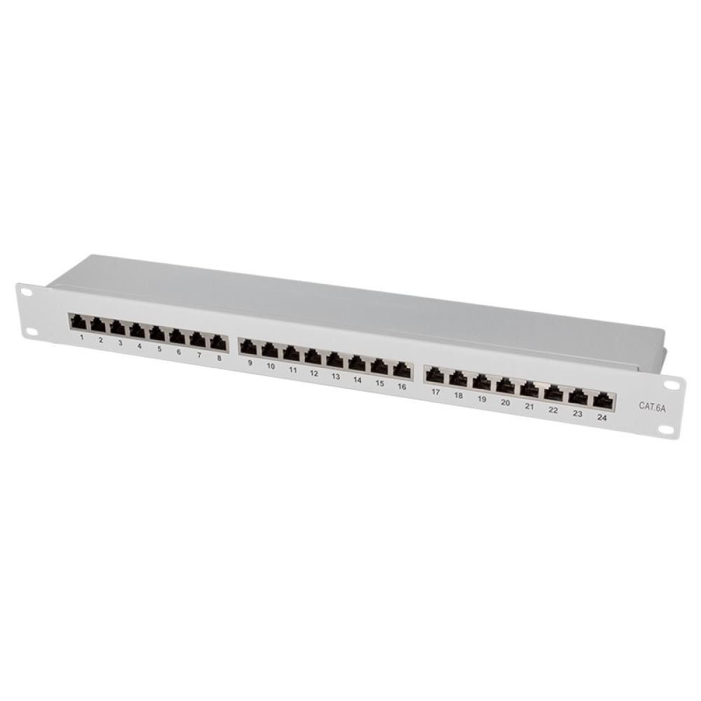 Kat.6A Patchpanel 24 Ports Netzwerk-Patch-Panel