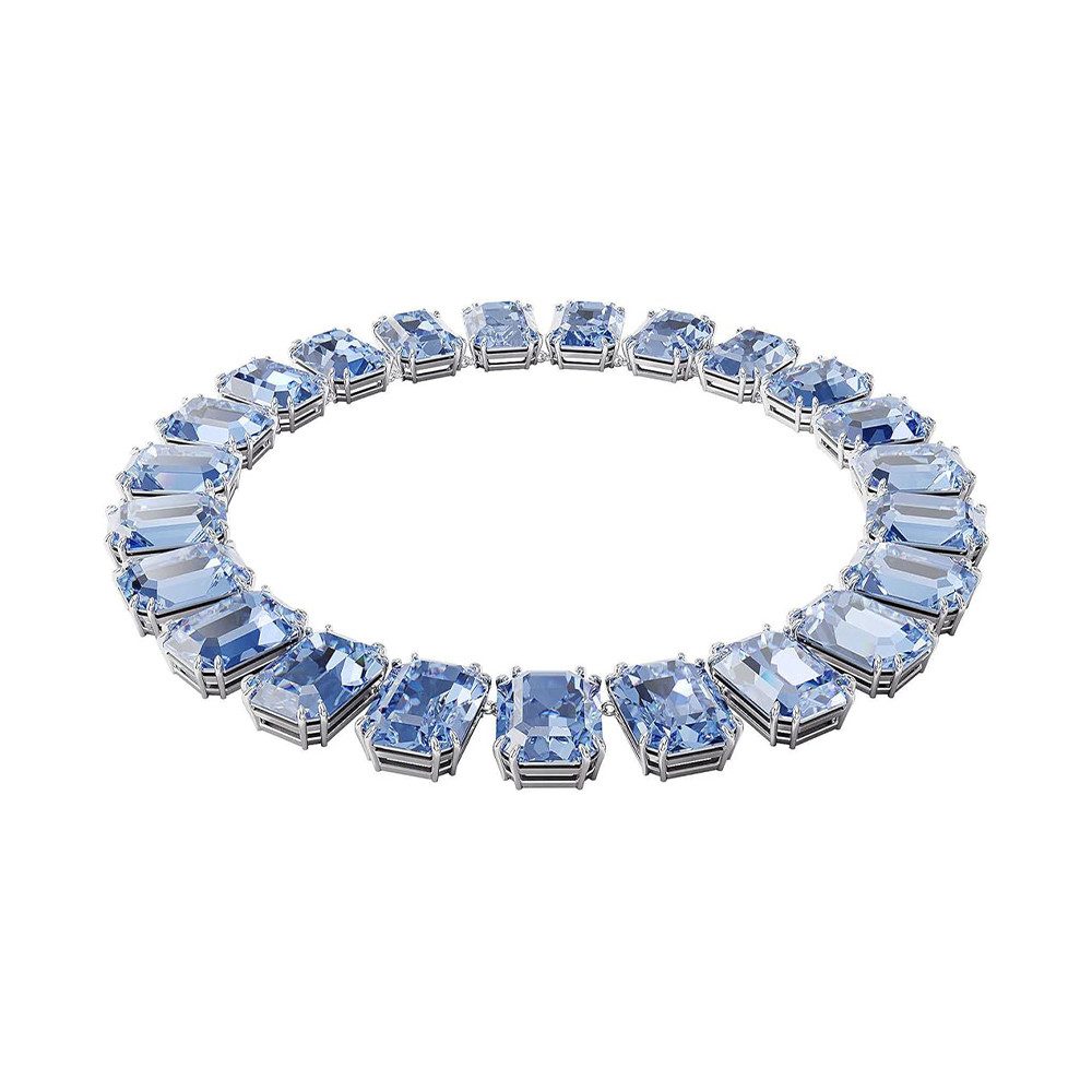 Swarovski Lange Kette blau...