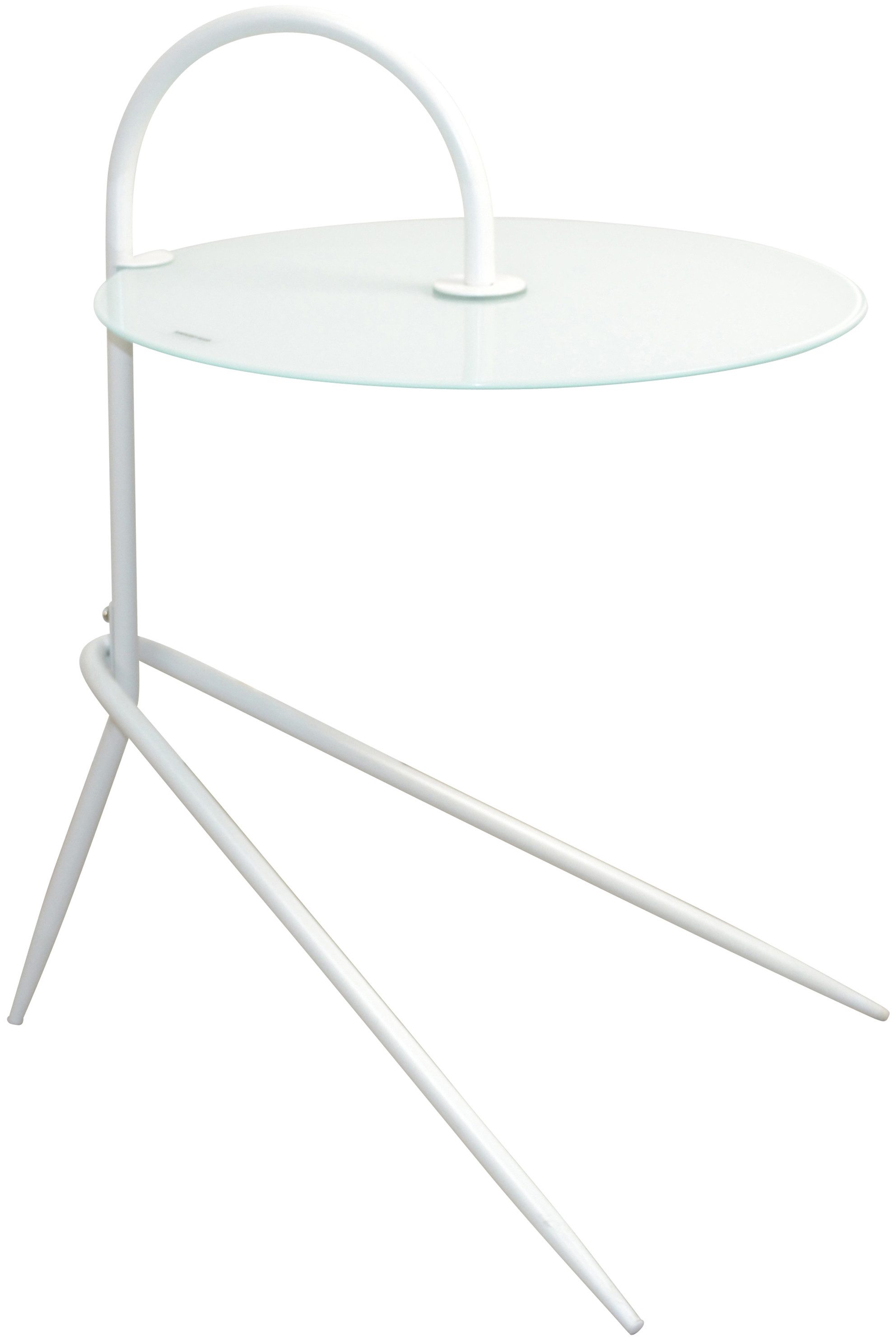 HOFMANN LIVING AND MORE Beistelltisch, Mit Sicherheitsglasplatte