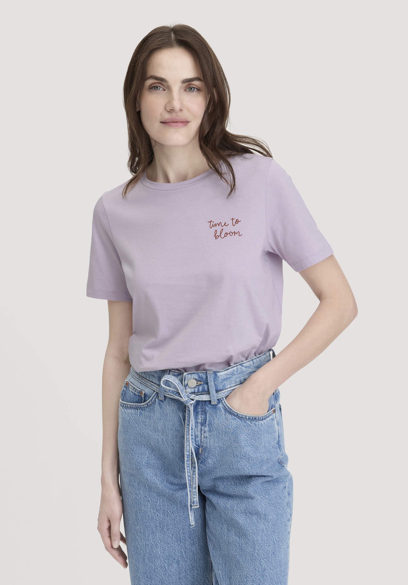 Hessnatur T-Shirt Relaxed aus einer Bio-Baumwolle (1-tlg) günstig online kaufen