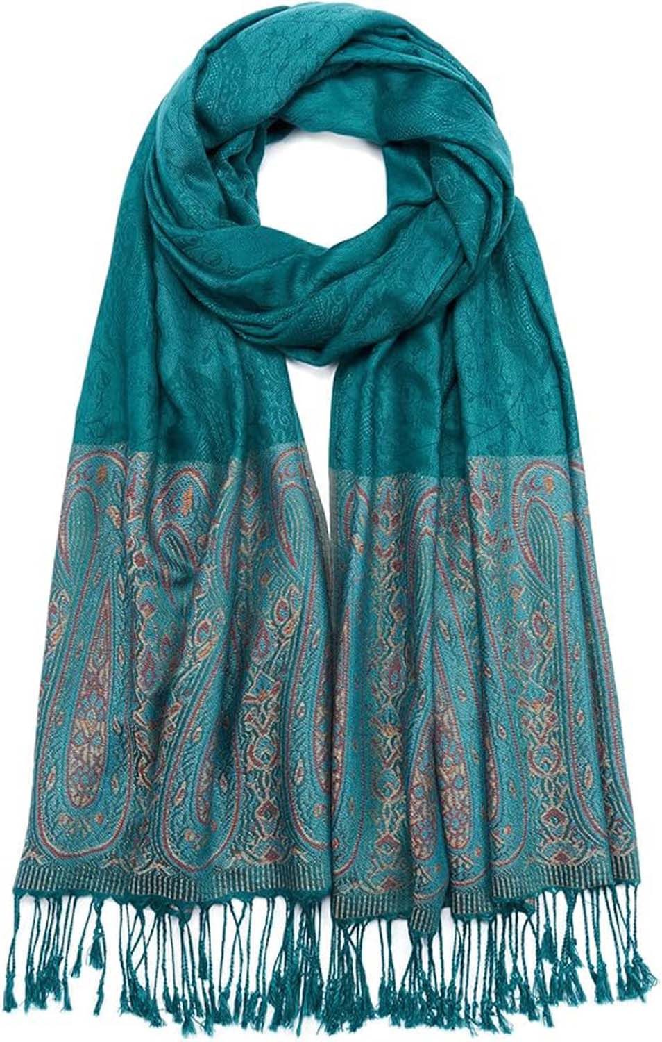 Coonoor Modeschal Damen,wendbar, Vintage-Jacquard-Pashmina-Rave-Schal günstig online kaufen
