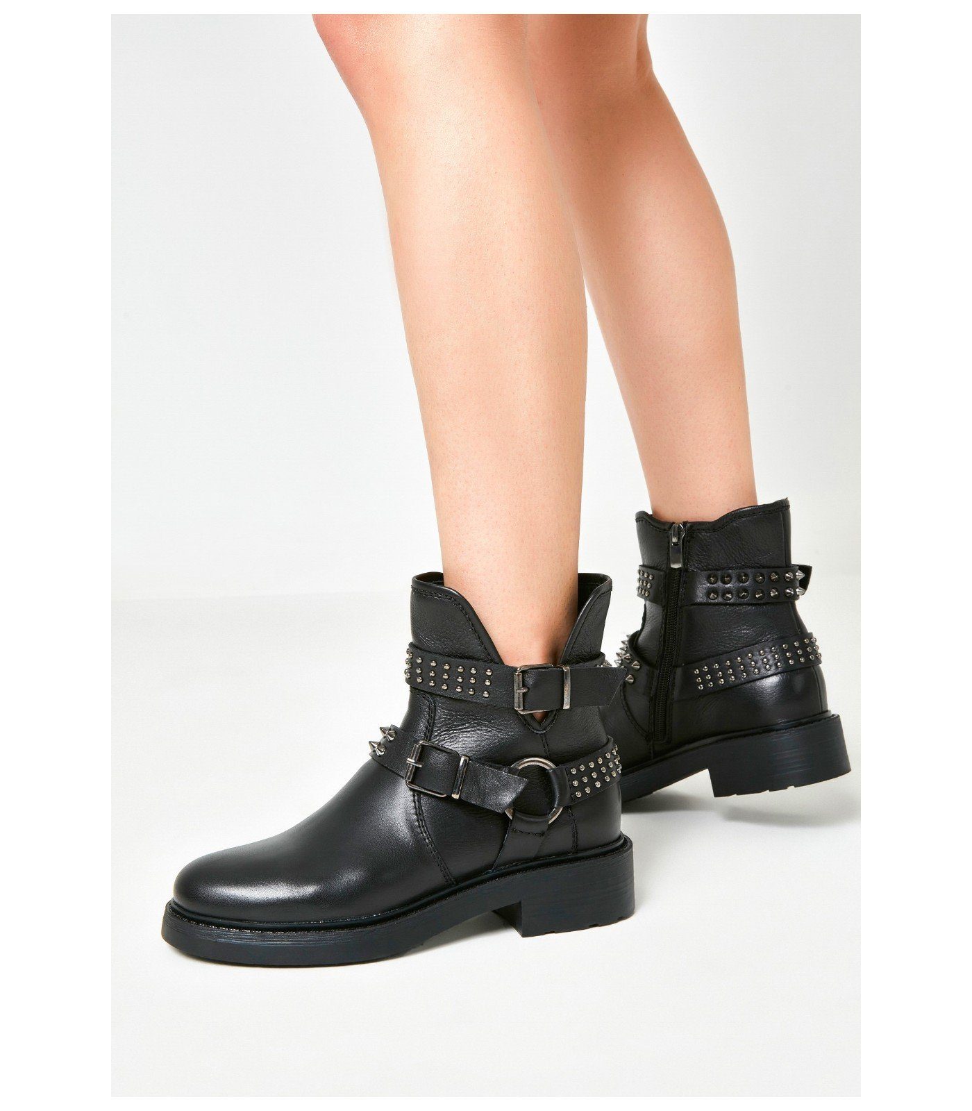 INUOVO Stiefelette Leder Stiefelette