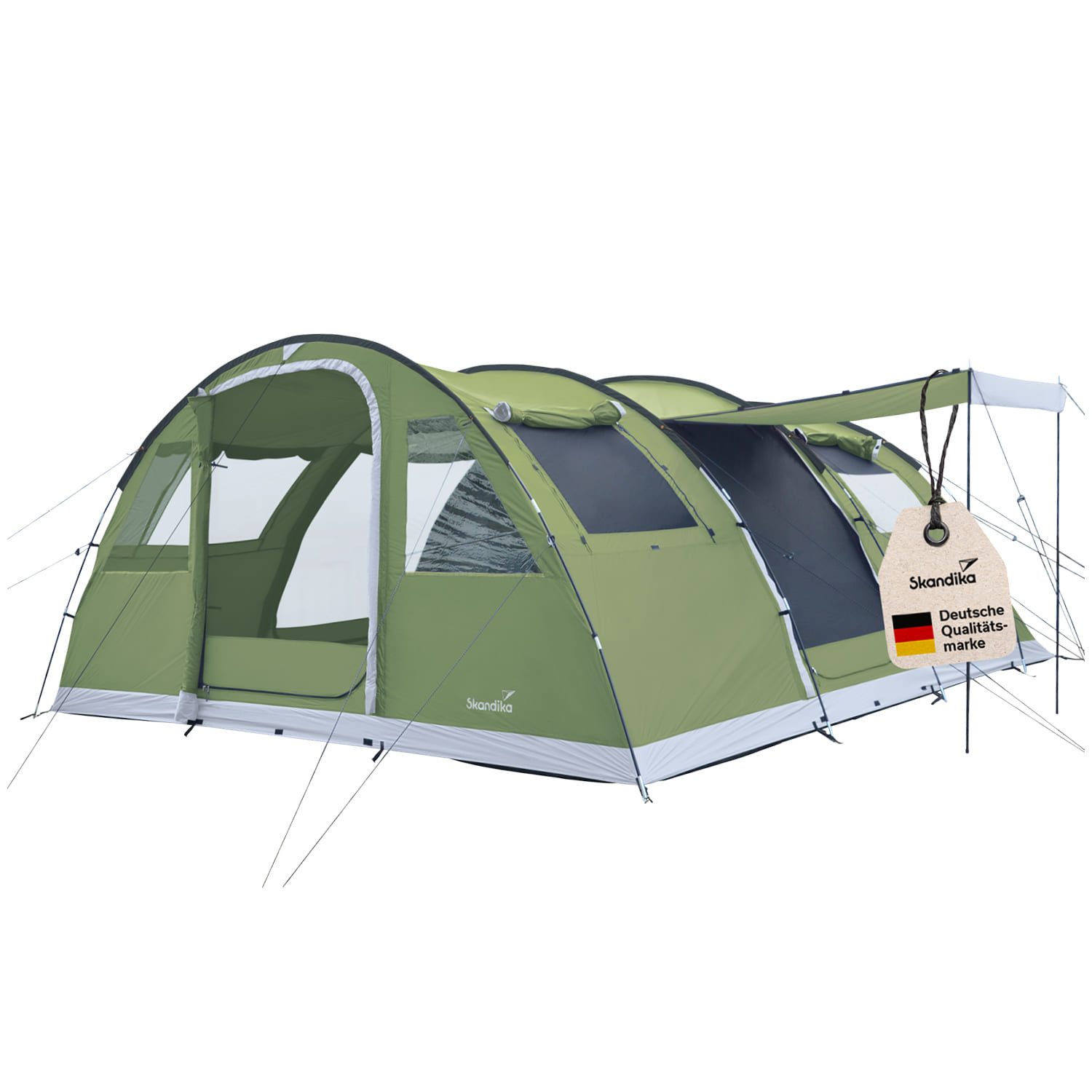 inflatable hot tent RBM Panda Large Sunny Beige + Stove Caminus M ERIBA Rain Blocker THULE MV Panels and Flaps easy to pack away Select the Color:Reed