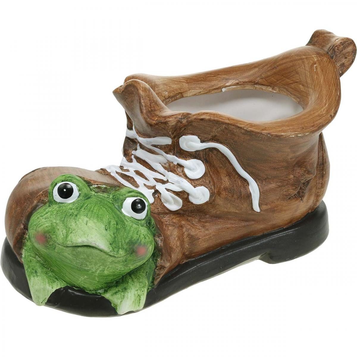 Viana Übertopf Deko Übertopf Keramik Schuh günstig online kaufen